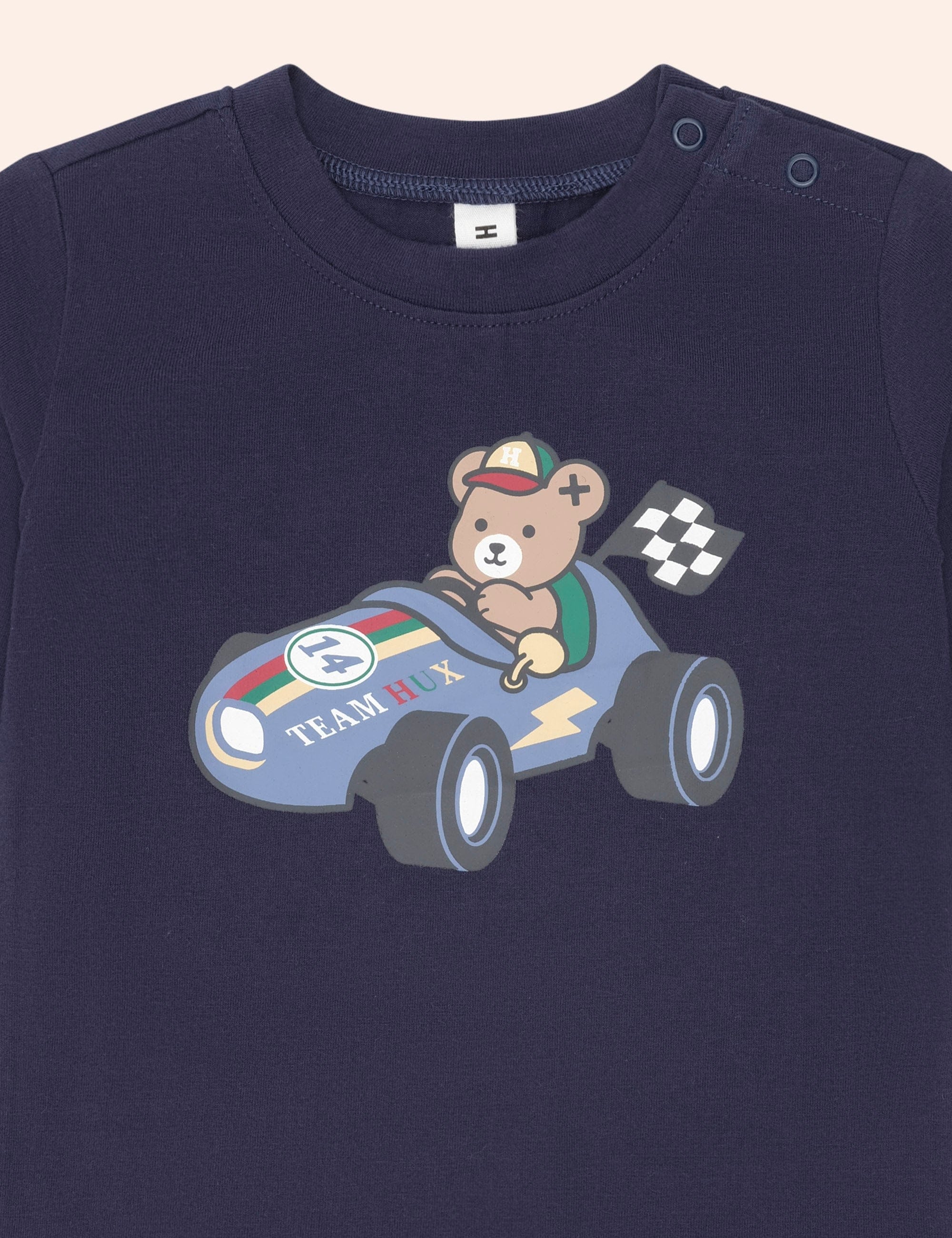 Vroom Vroom Hux Top TOP LS Huxbaby