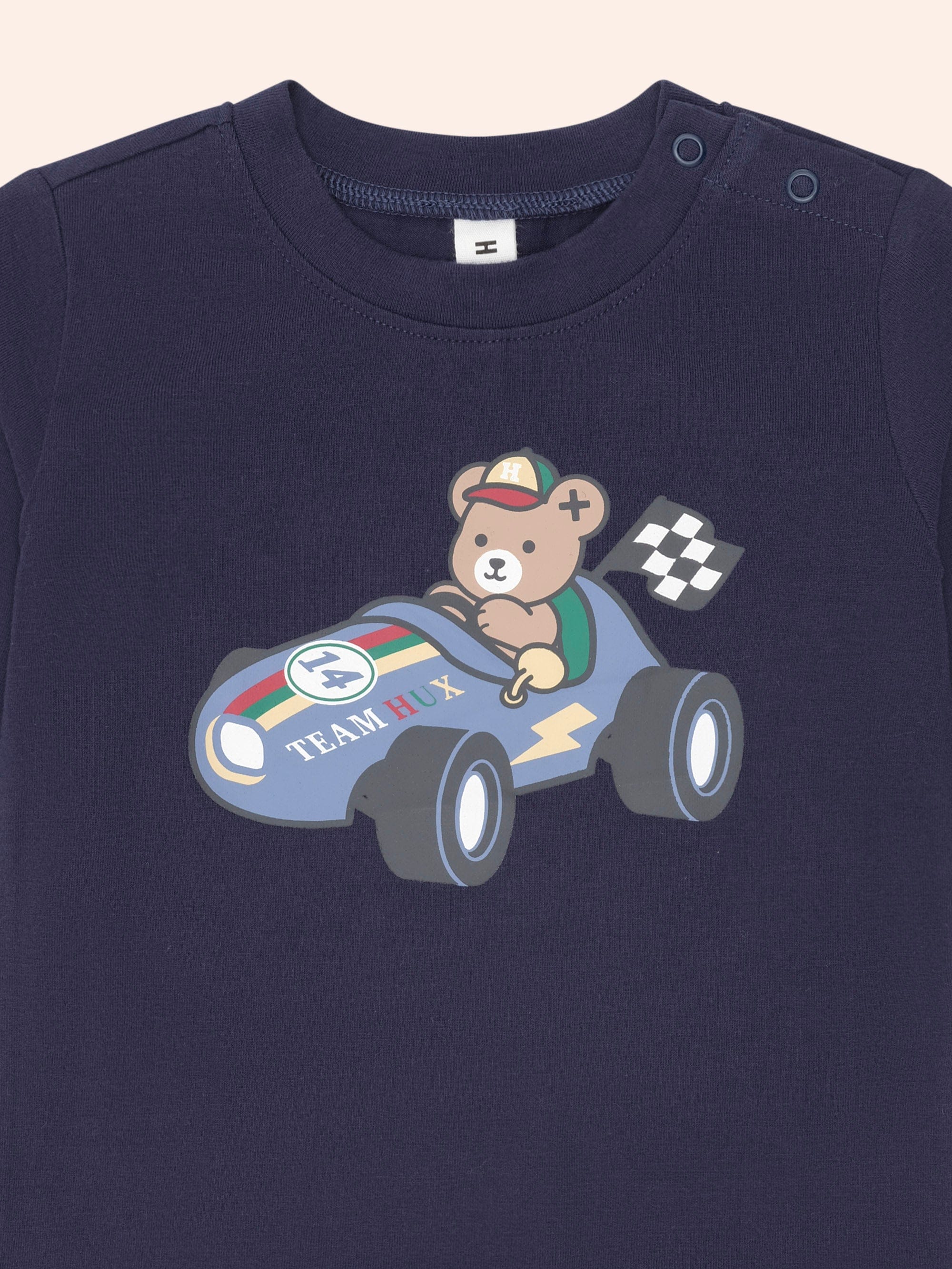 Vroom Vroom Hux Top TOP LS Huxbaby