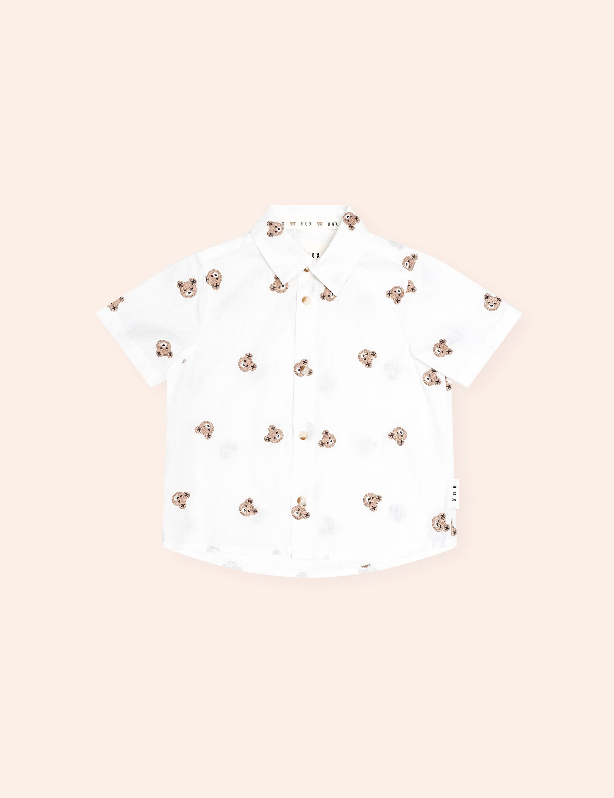 All Over Hux Emb S/Slv Shirt TOP SL Huxbaby Shopify