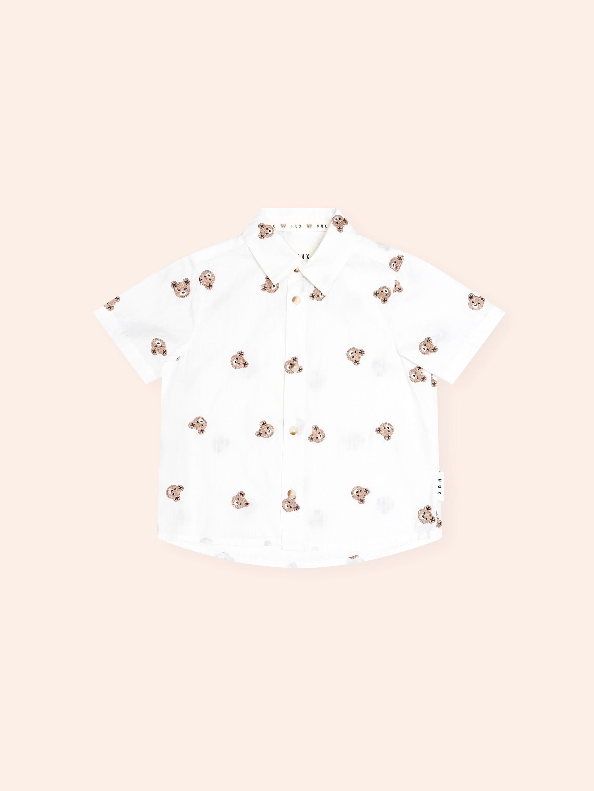 All Over Hux Emb S/Slv Shirt TOP SL Huxbaby Shopify