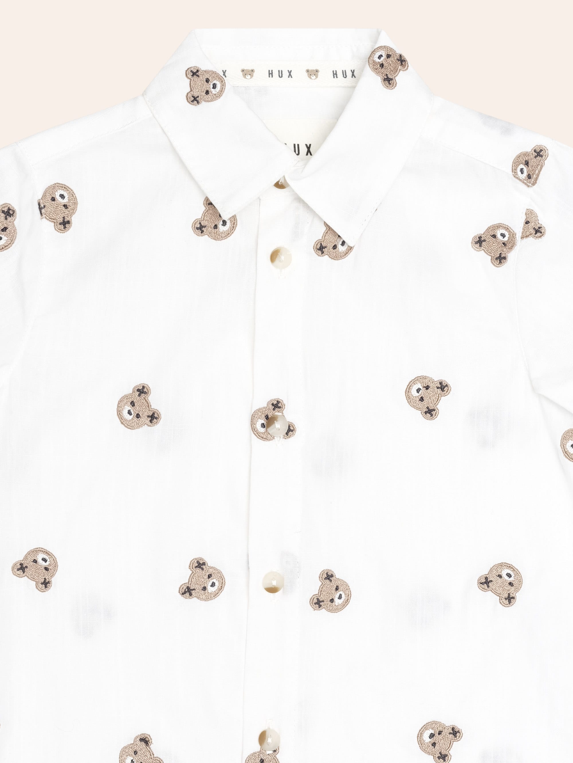 All Over Hux Emb S/Slv Shirt TOP SL Huxbaby Shopify