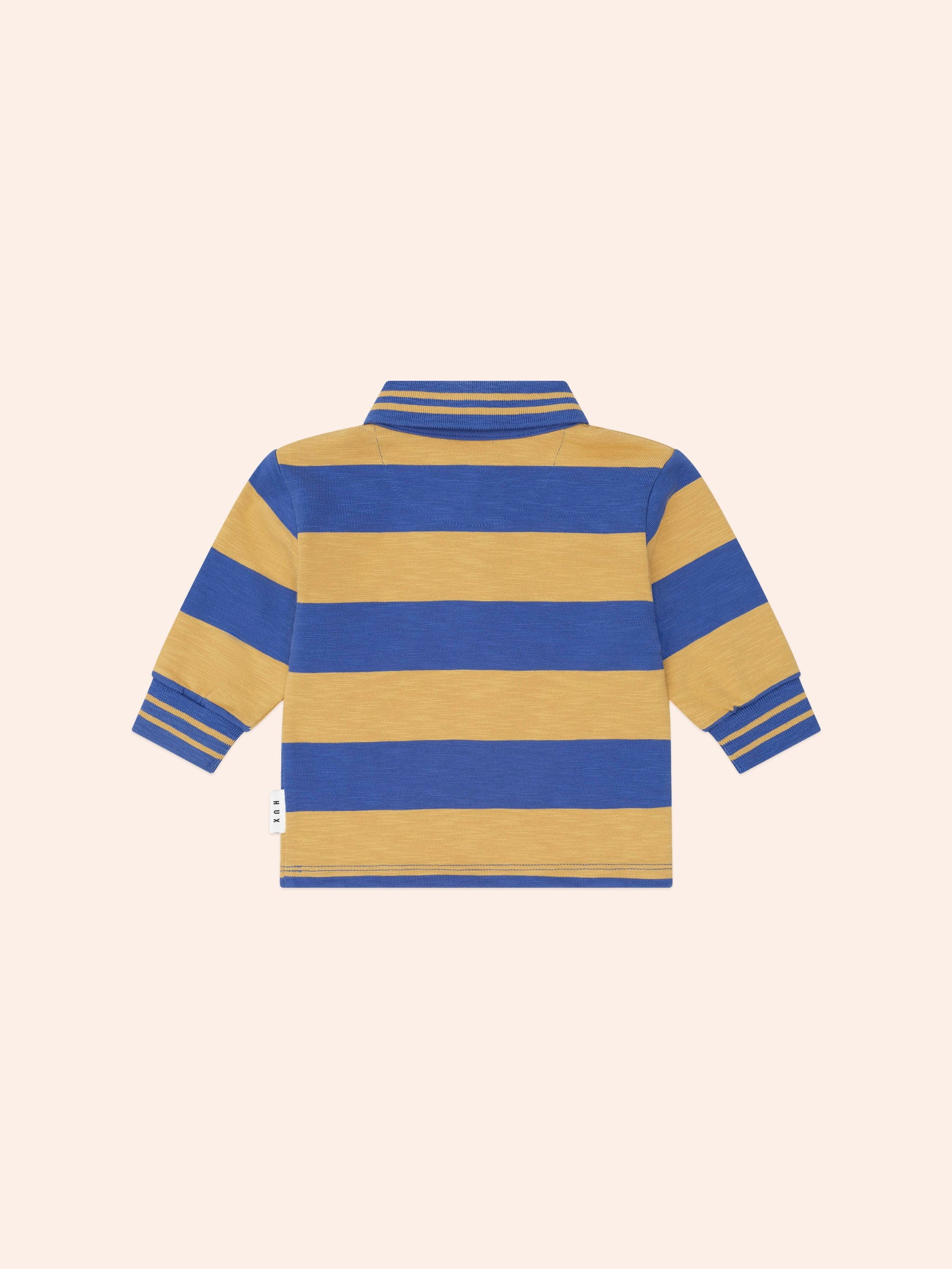 Collegiate Hux Stripe Rugby TOP LS Huxbaby