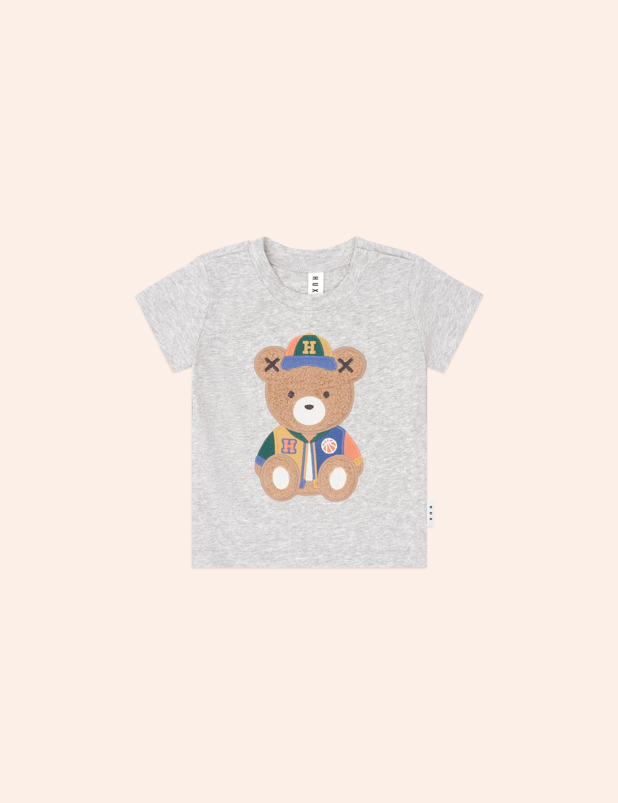 Varsity Hux Grey Tee T-SHIRT Huxbaby