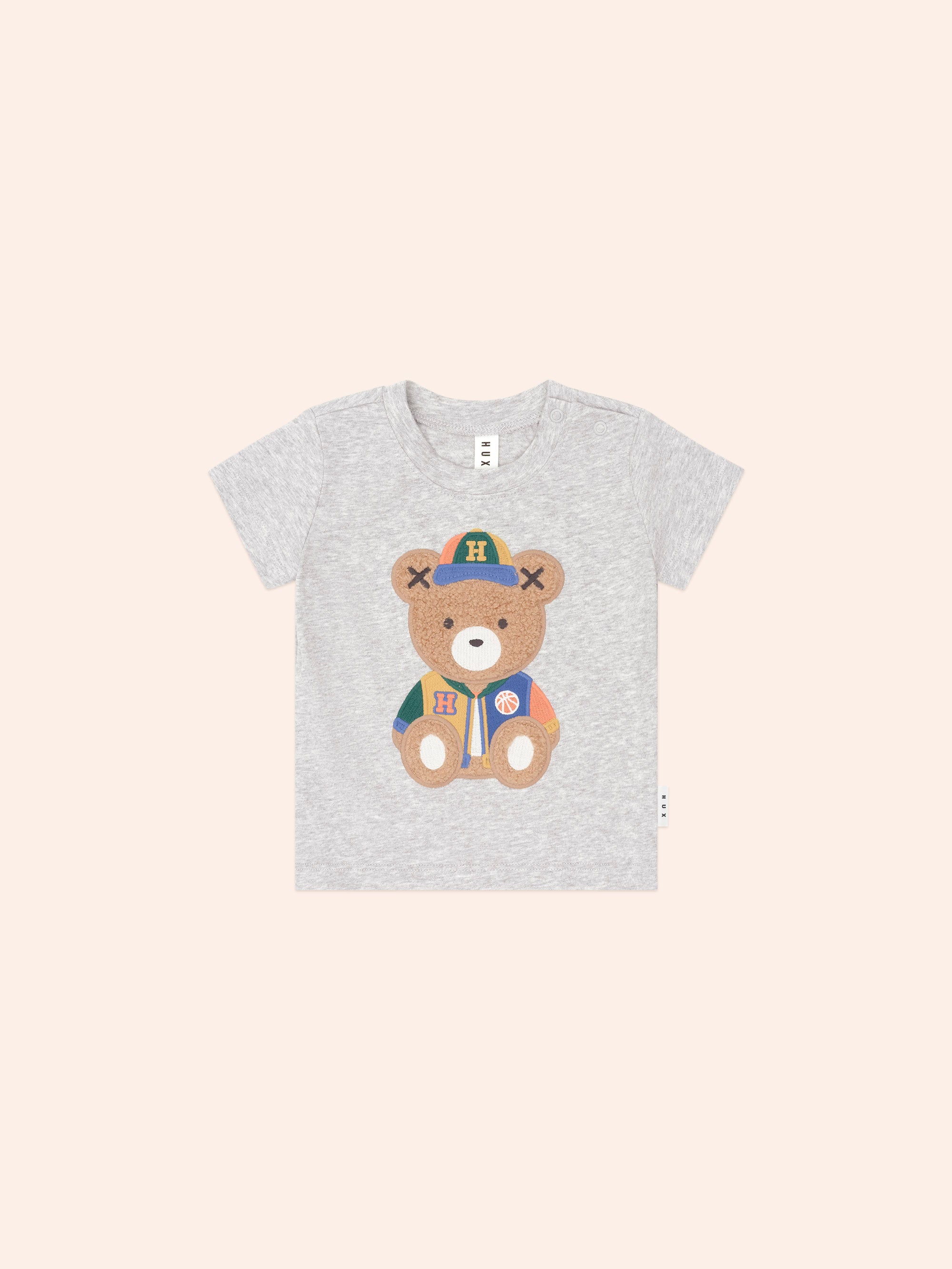 Varsity Hux Grey Tee T-SHIRT Huxbaby