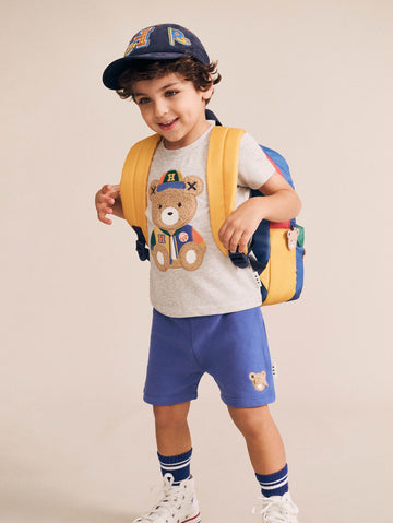 Varsity Hux Grey Tee T-SHIRT Huxbaby