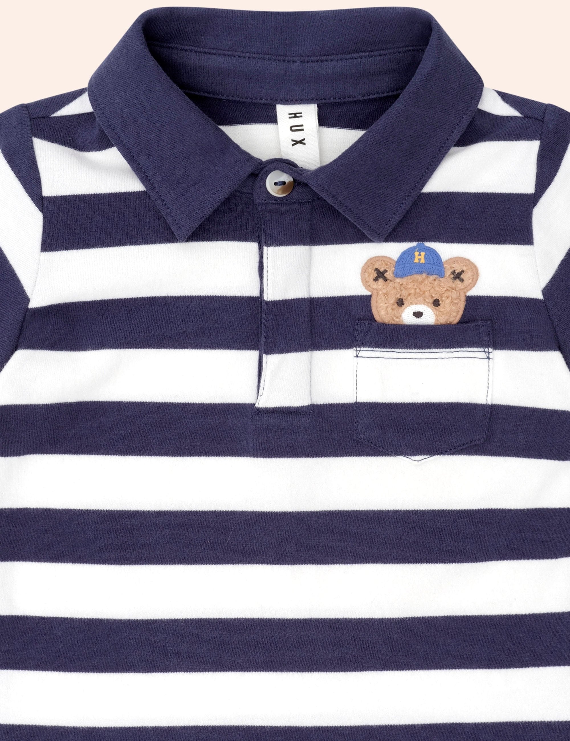 Peekaboo Varsity Hux Tee T-SHIRT Huxbaby