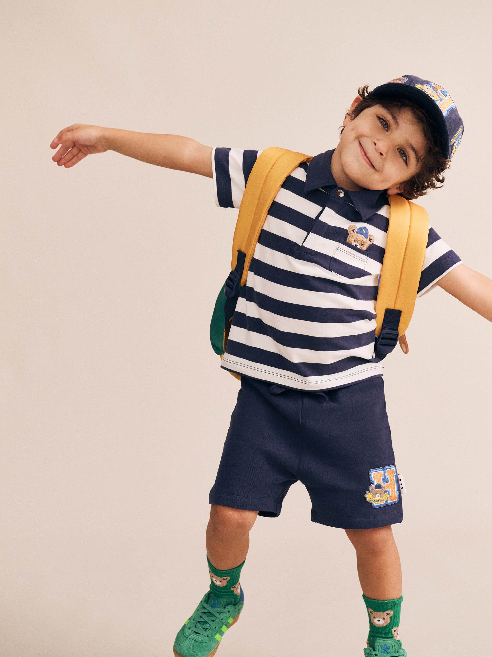 Peekaboo Varsity Hux Tee T-SHIRT Huxbaby