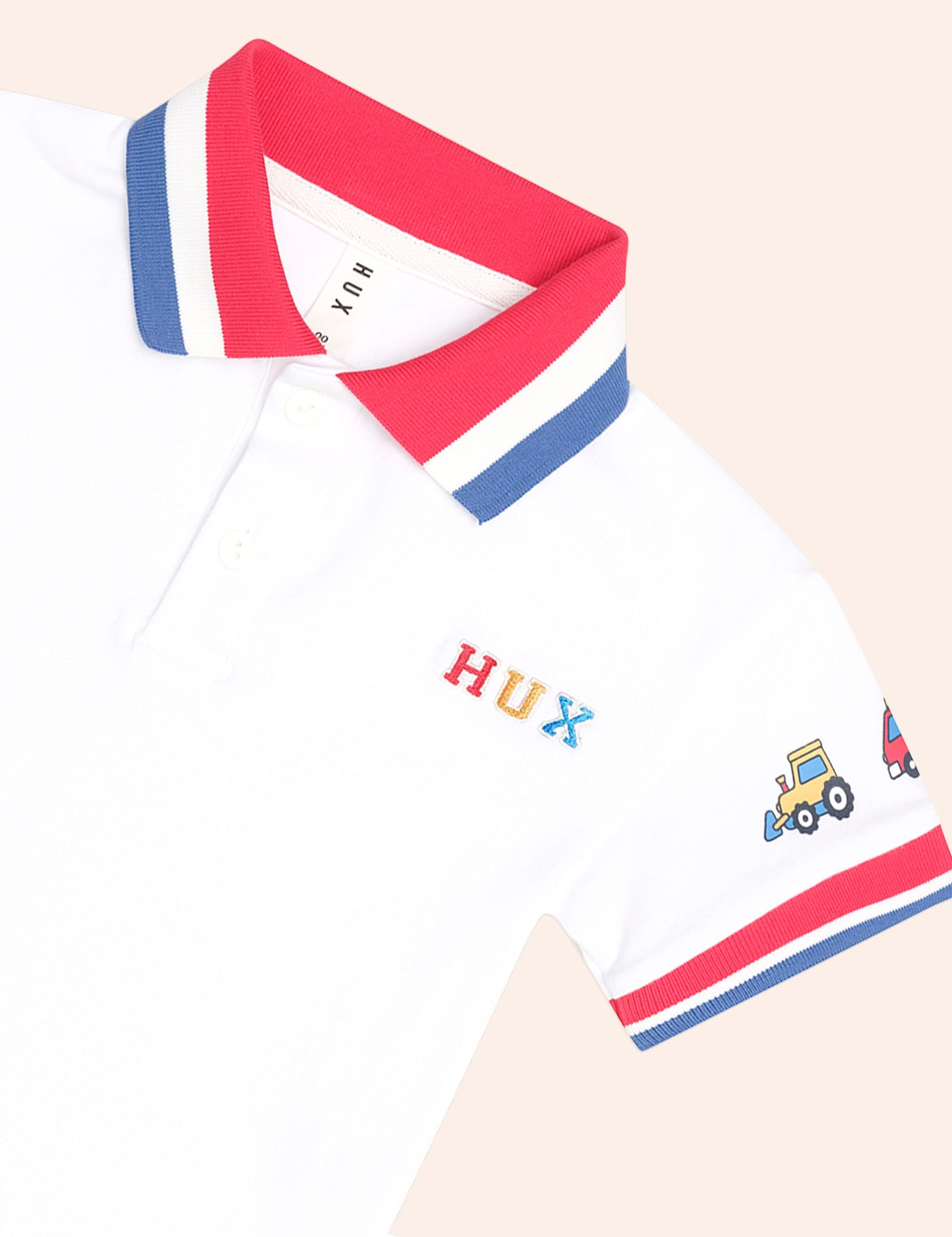 Construction Hux Polo TOP SL Huxbaby Shopify