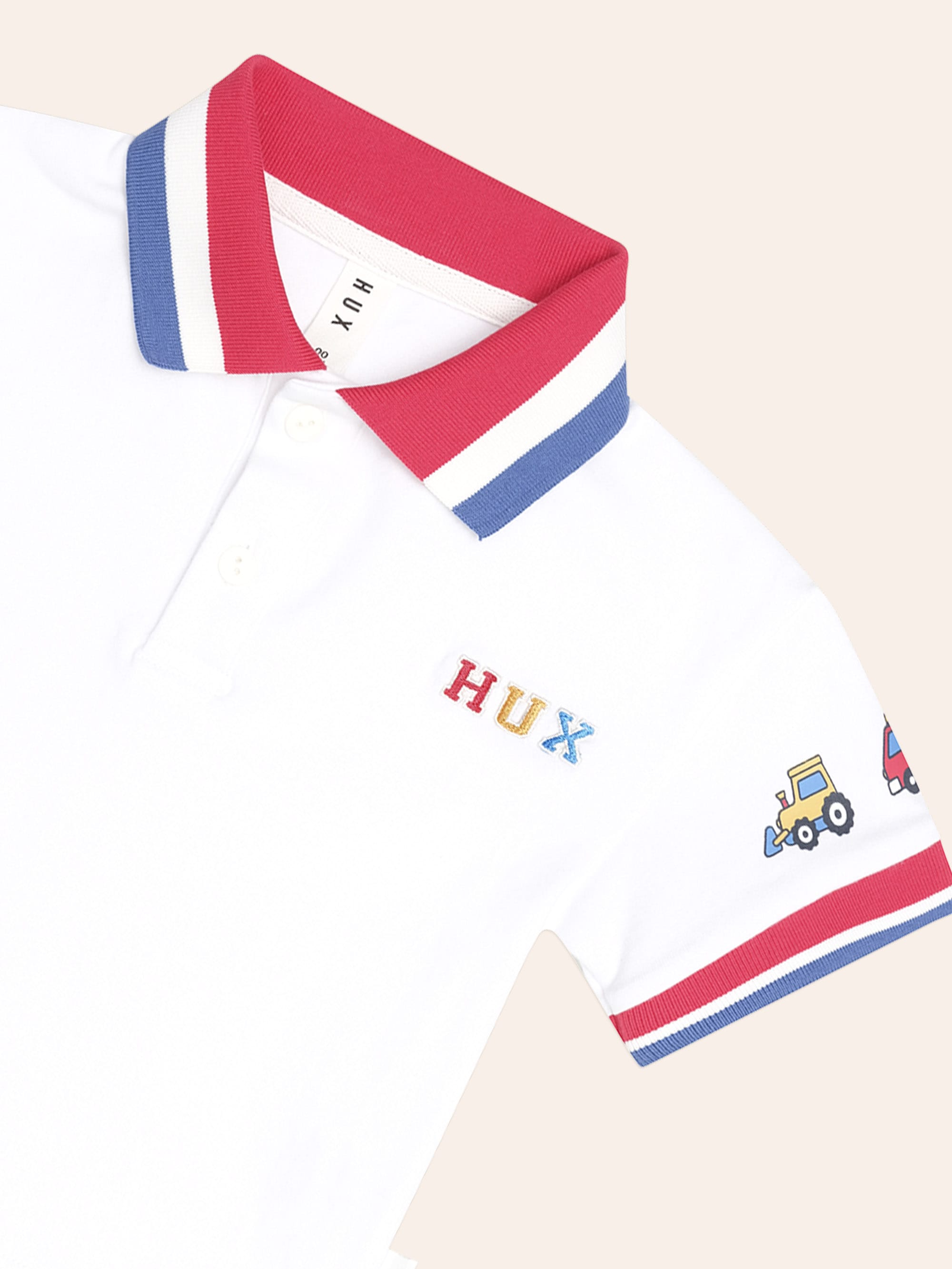 Construction Hux Polo TOP SL Huxbaby Shopify