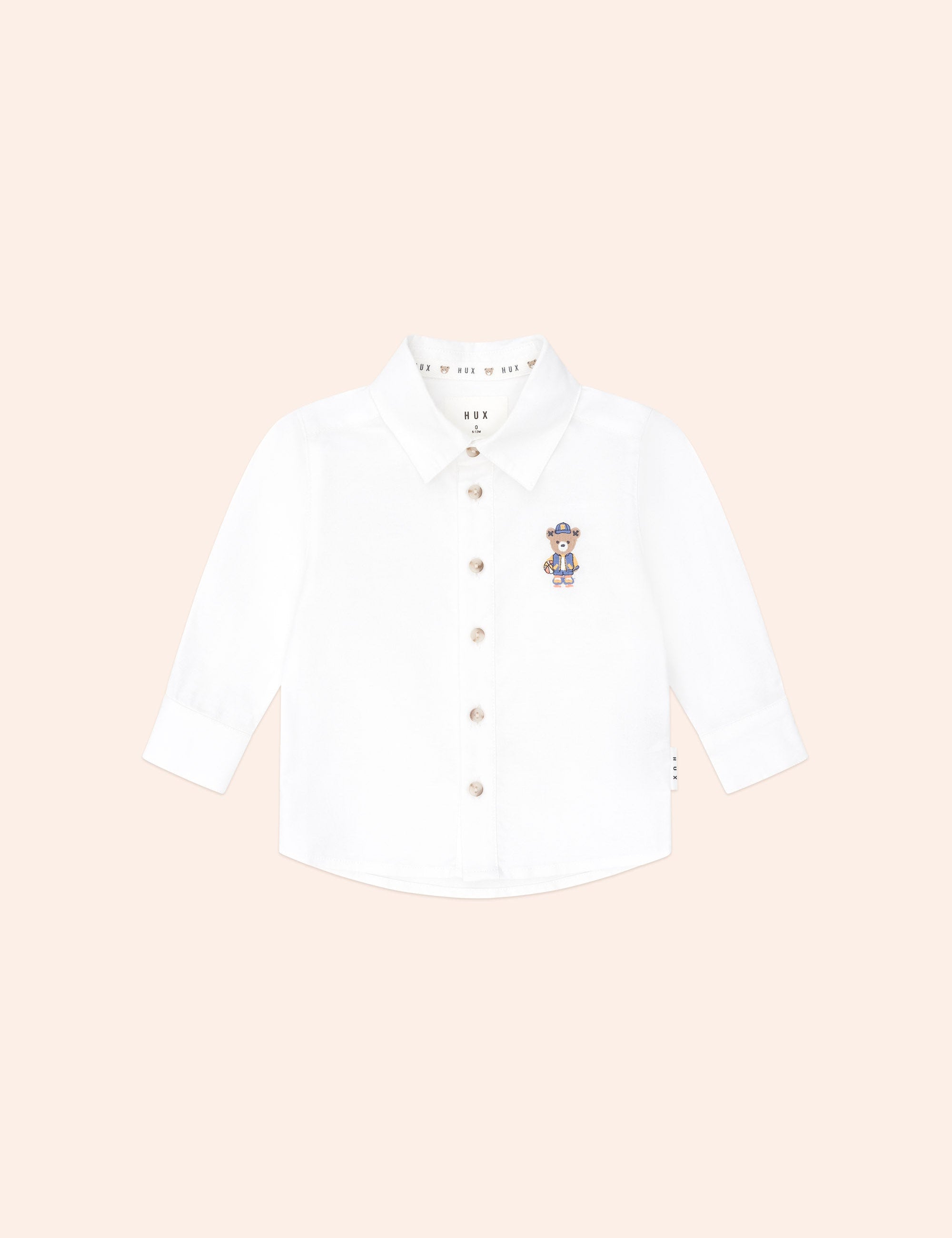 Varsity Hux Shirt TOP LS Huxbaby