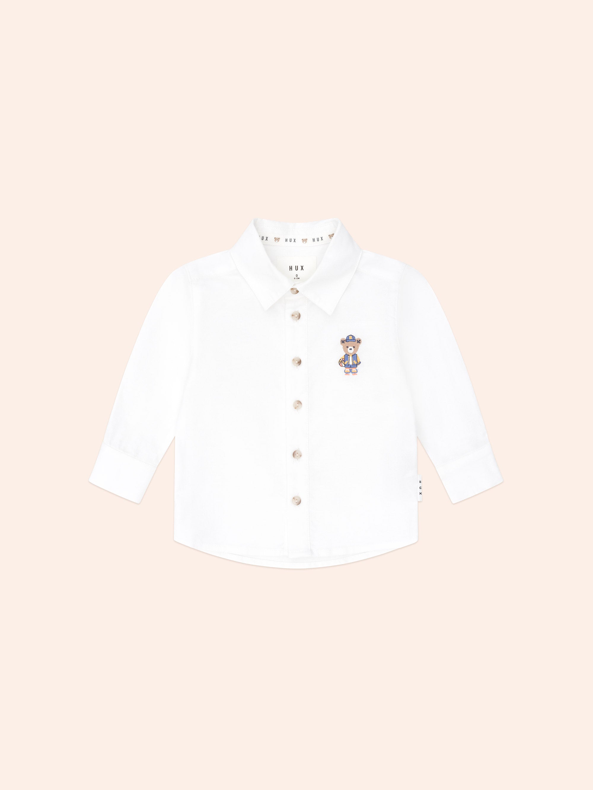 Varsity Hux Shirt TOP LS Huxbaby