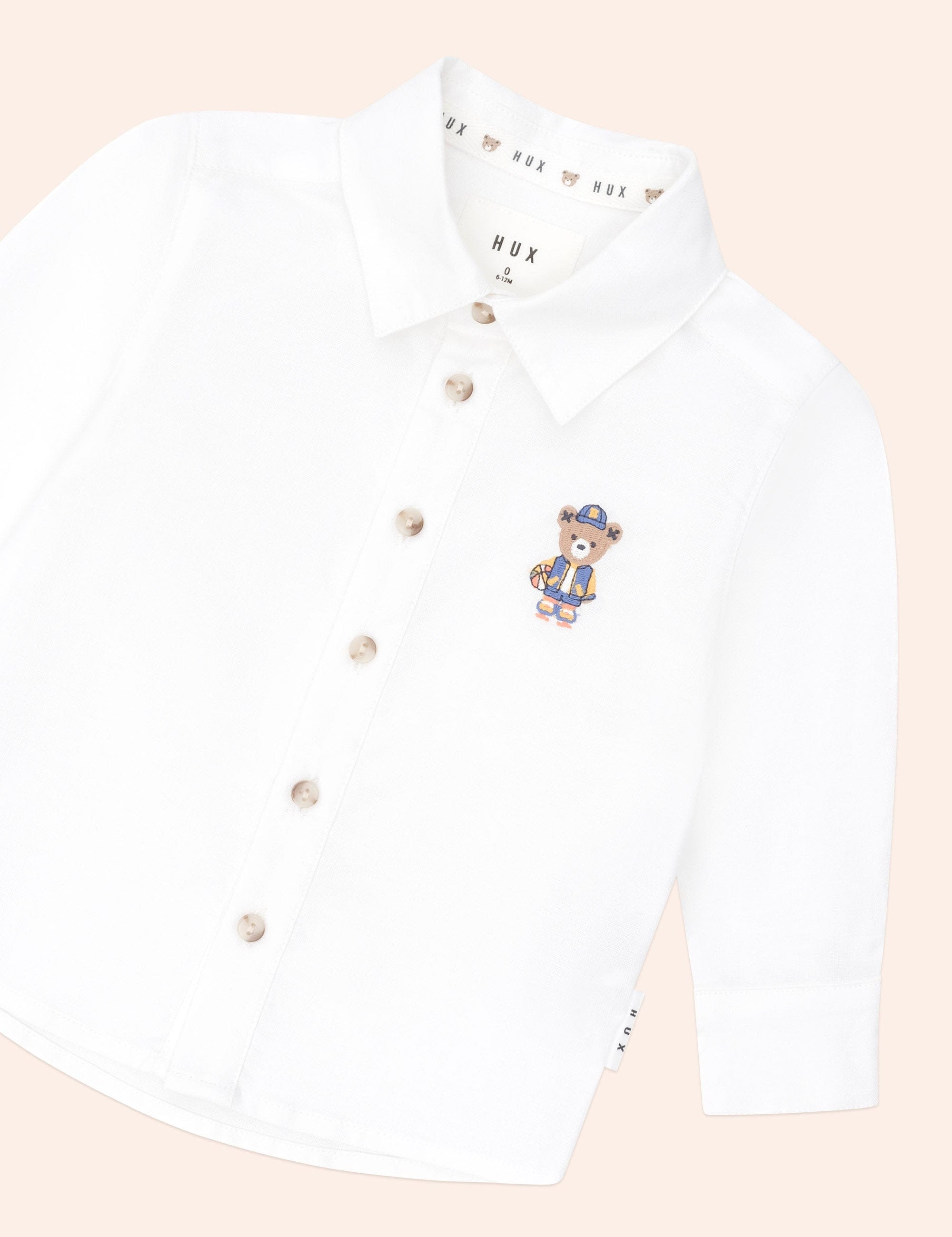 Varsity Hux Shirt TOP LS Huxbaby