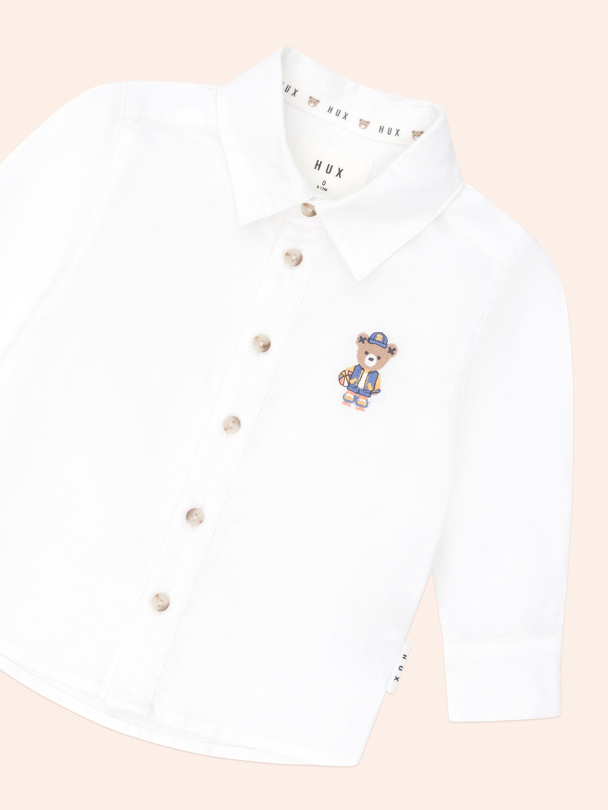 Varsity Hux Shirt TOP LS Huxbaby