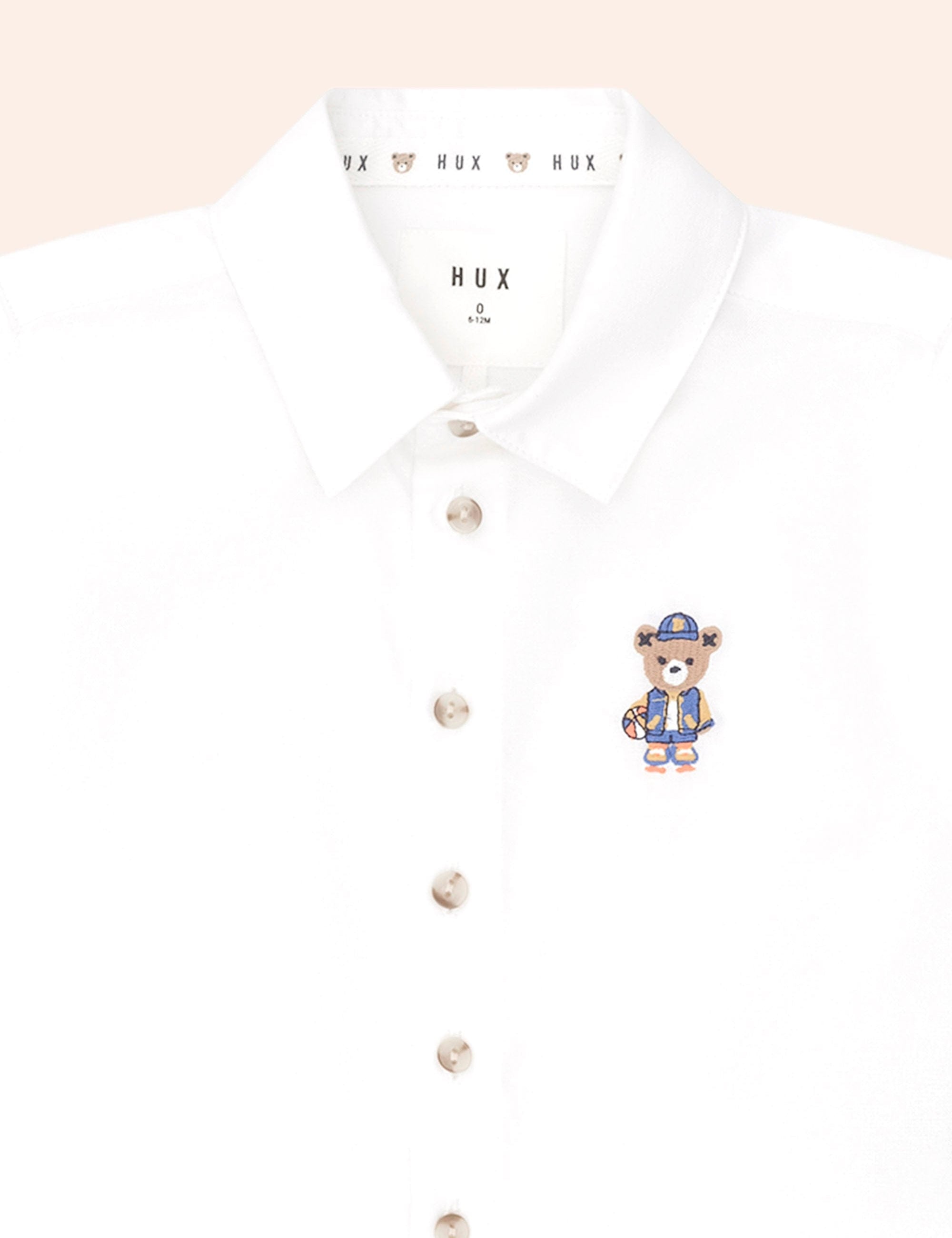 Varsity Hux Short Sleeve Shirt T-SHIRT Huxbaby