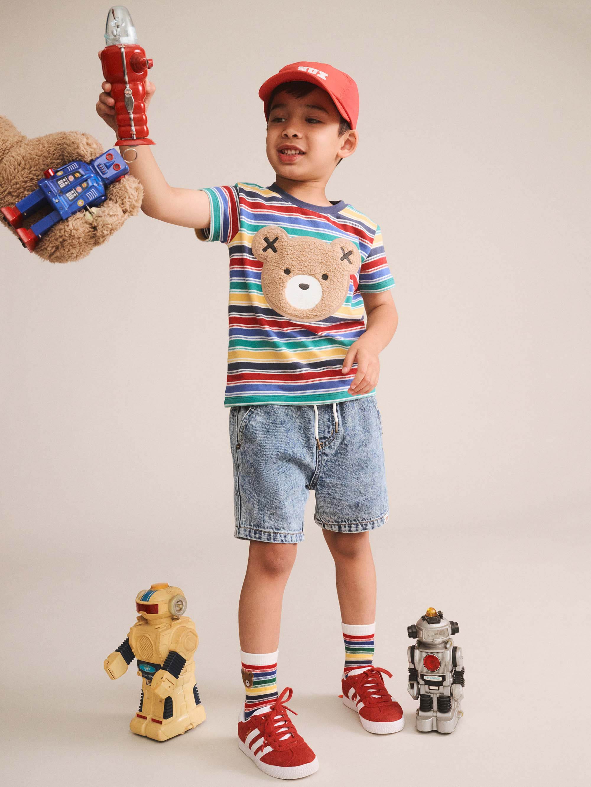 Vintage Stripe Hux Tee T-SHIRT Huxbaby Shopify