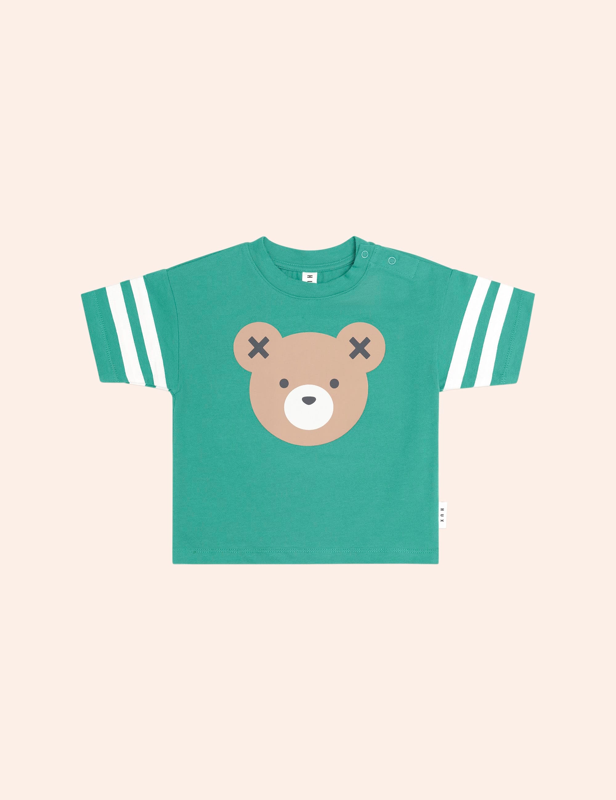 Huxbear Sporty Stripe Slouchy Tee T-SHIRT Huxbaby Shopify
