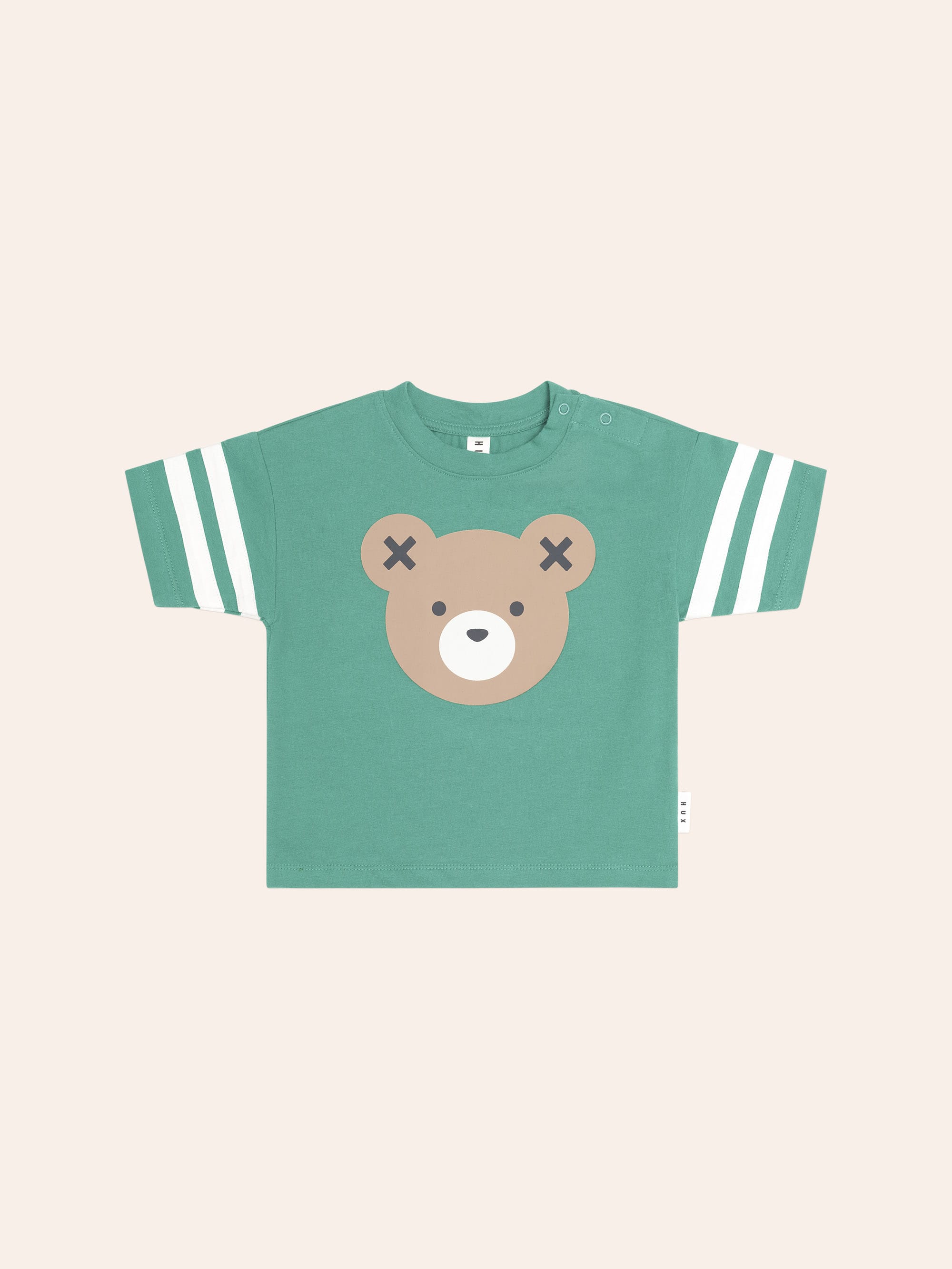 Huxbear Sporty Stripe Slouchy Tee T-SHIRT Huxbaby Shopify