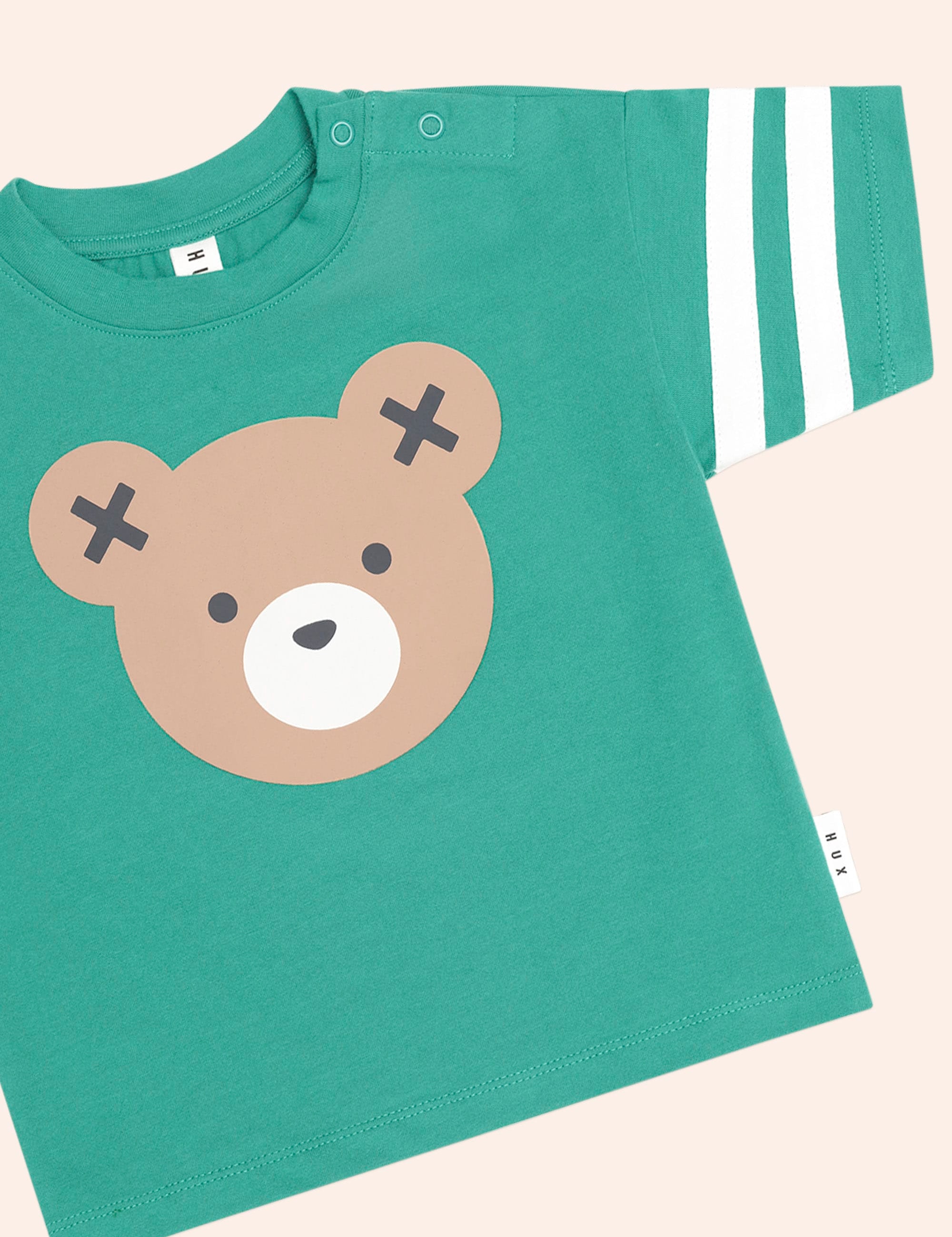 Huxbear Sporty Stripe Slouchy Tee T-SHIRT Huxbaby Shopify