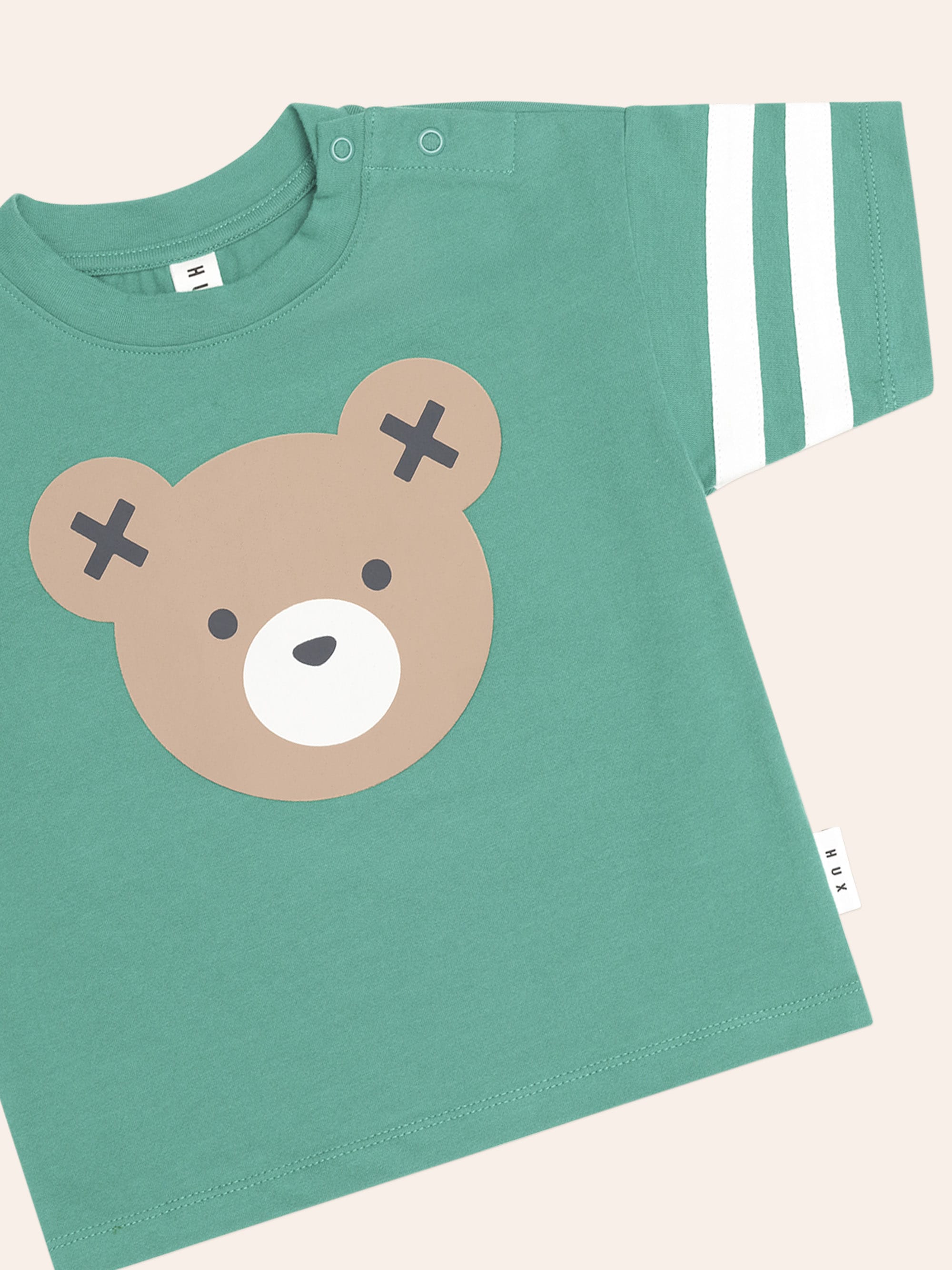 Huxbear Sporty Stripe Slouchy Tee T-SHIRT Huxbaby Shopify