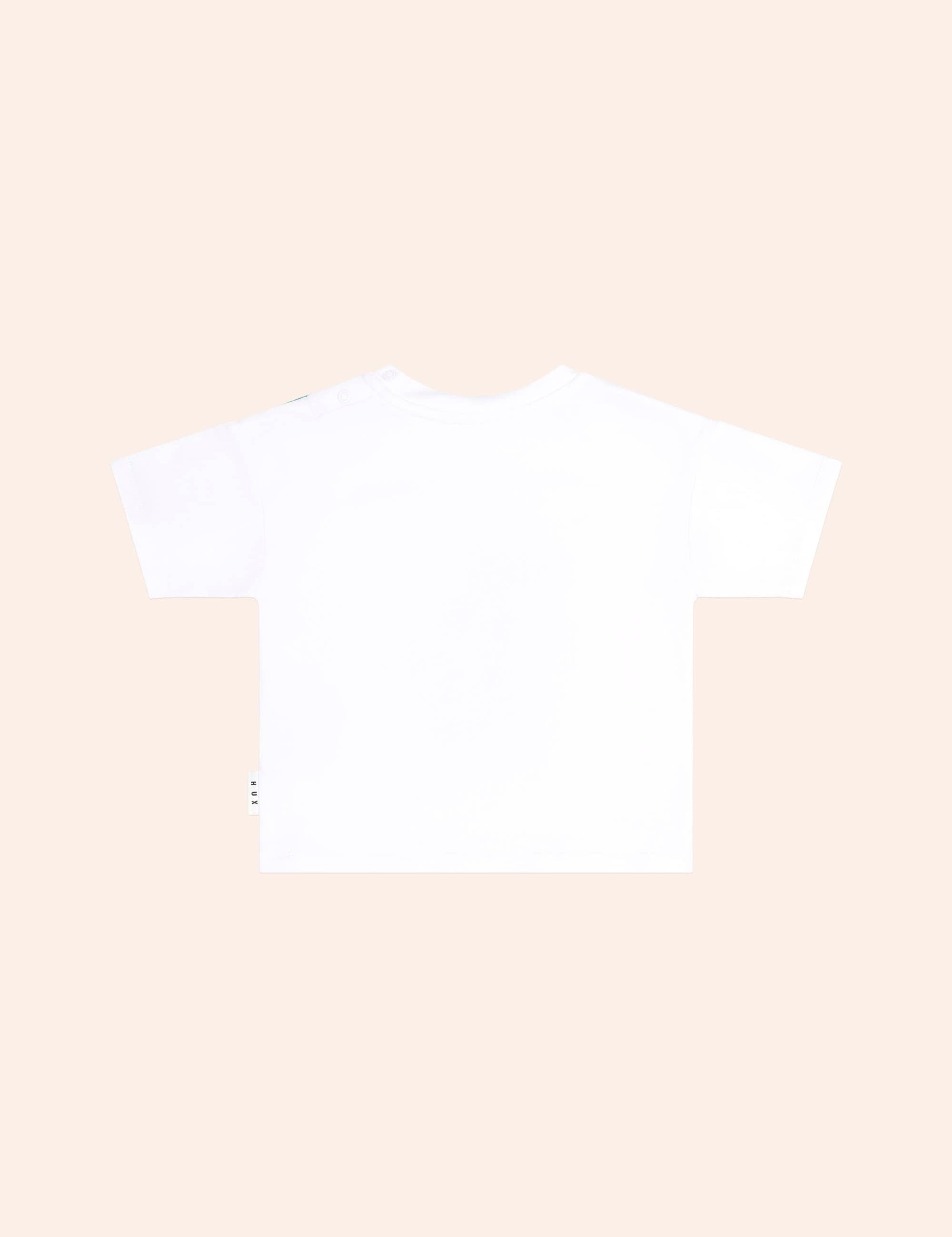 Baller Dino Sporty Stripe Tee T-SHIRT Huxbaby Shopify