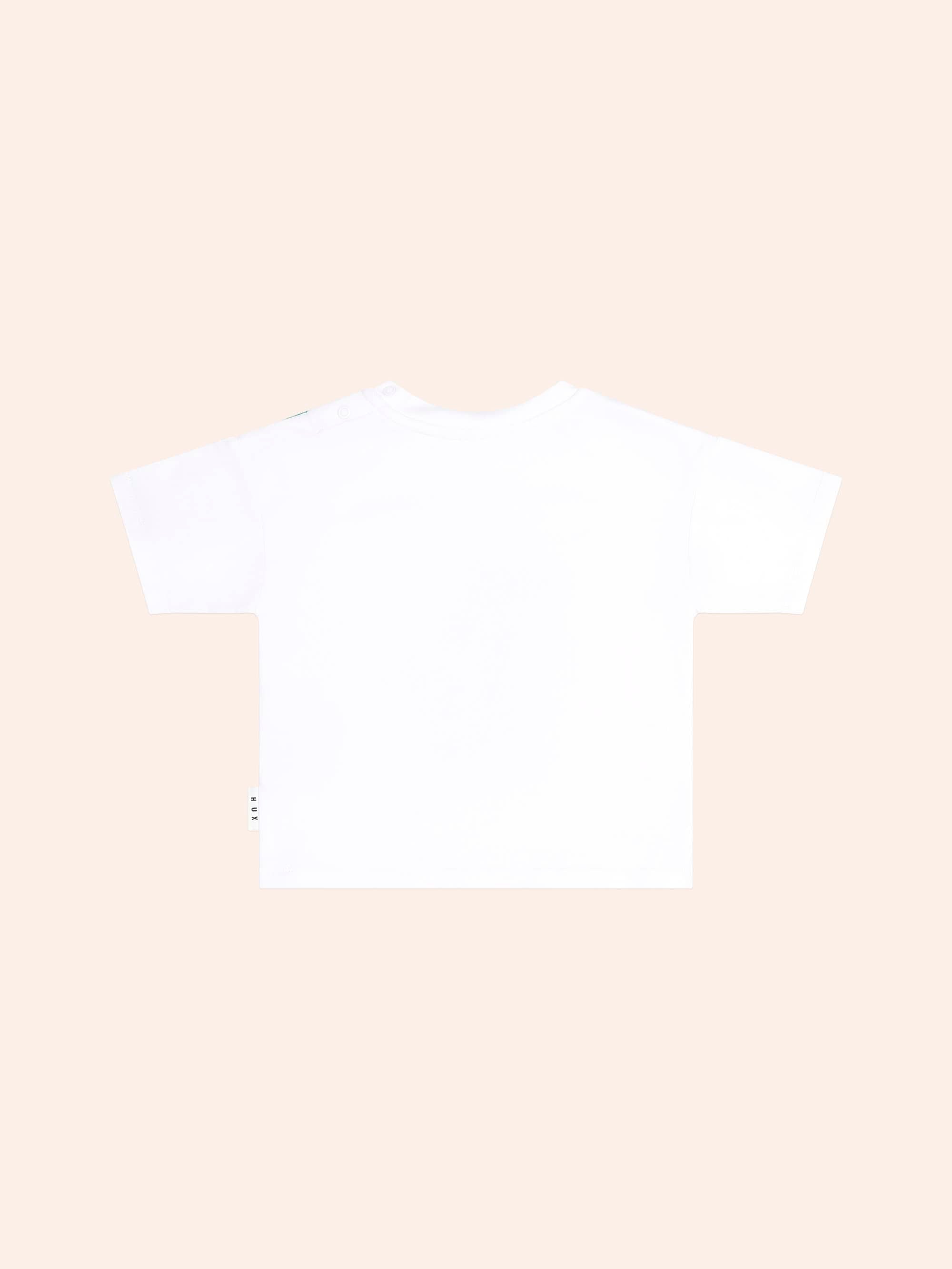 Baller Dino Sporty Stripe Tee T-SHIRT Huxbaby Shopify