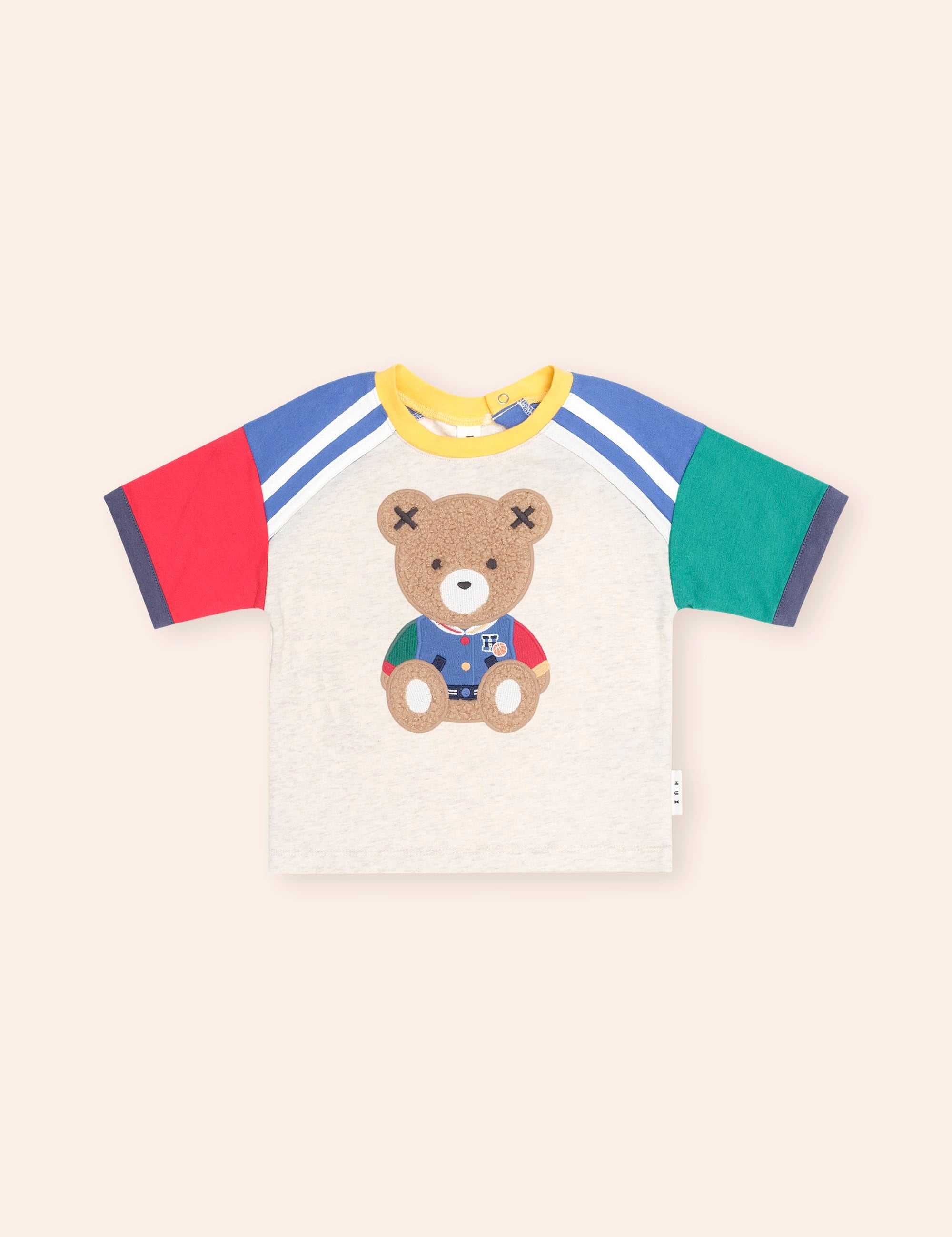 Sporty Colour Block Hux Tee T-SHIRT Huxbaby Shopify