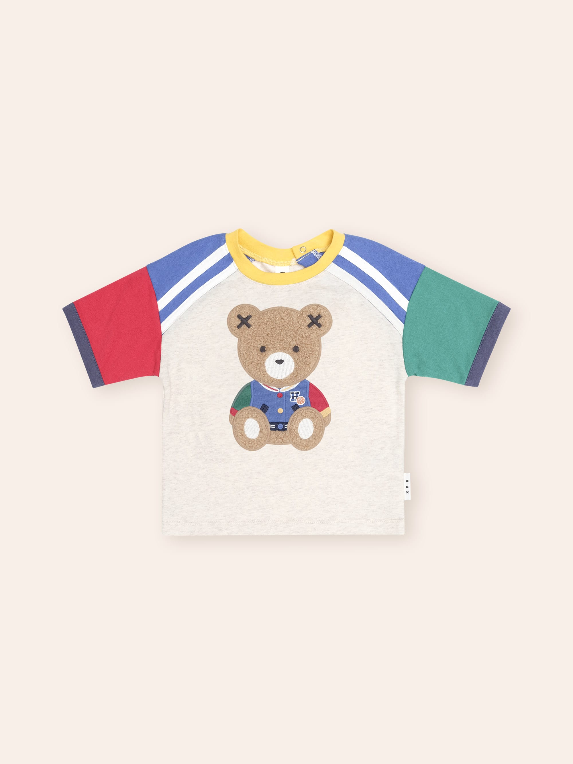 Sporty Colour Block Hux Tee T-SHIRT Huxbaby Shopify
