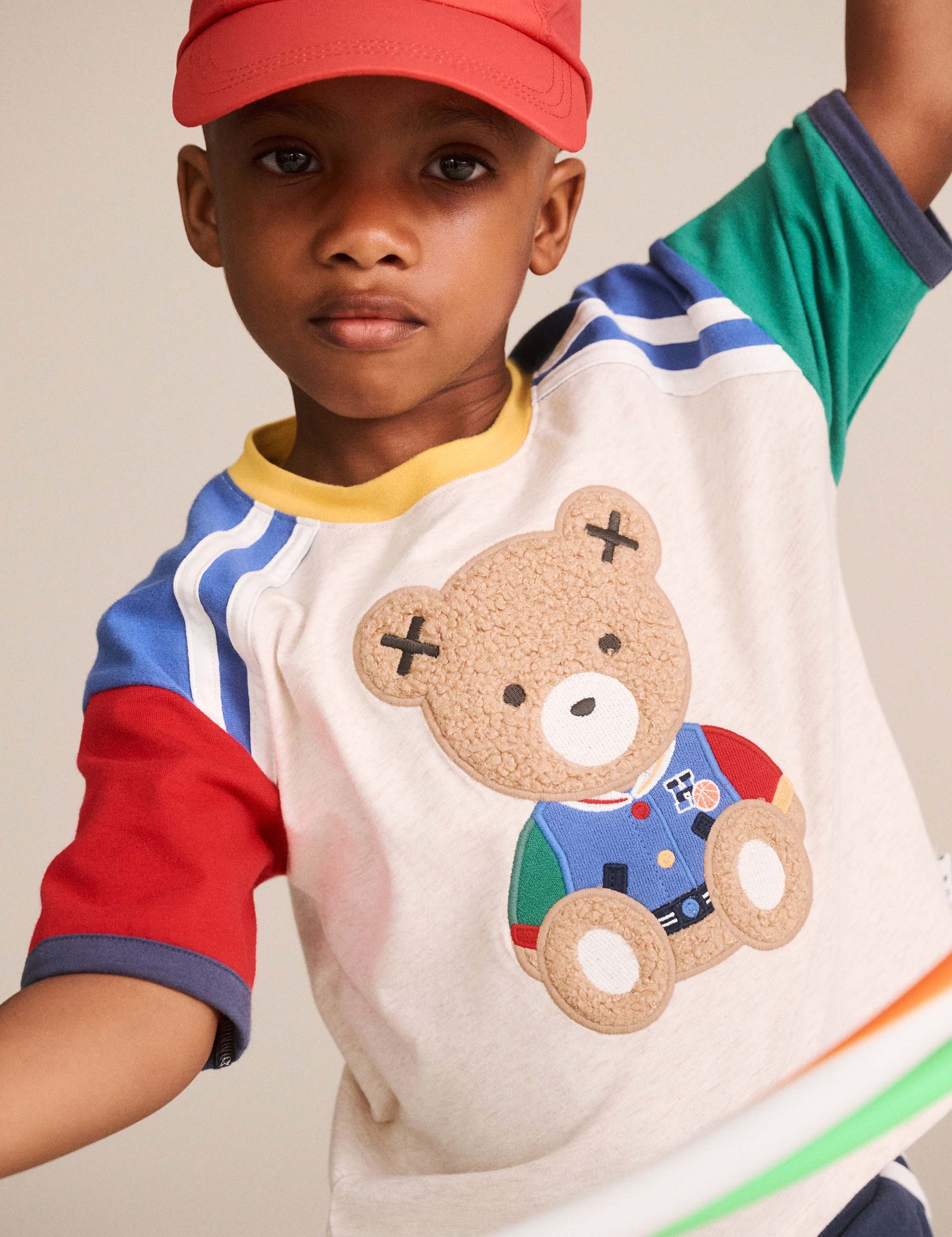 Sporty Colour Block Hux Tee T-SHIRT Huxbaby Shopify