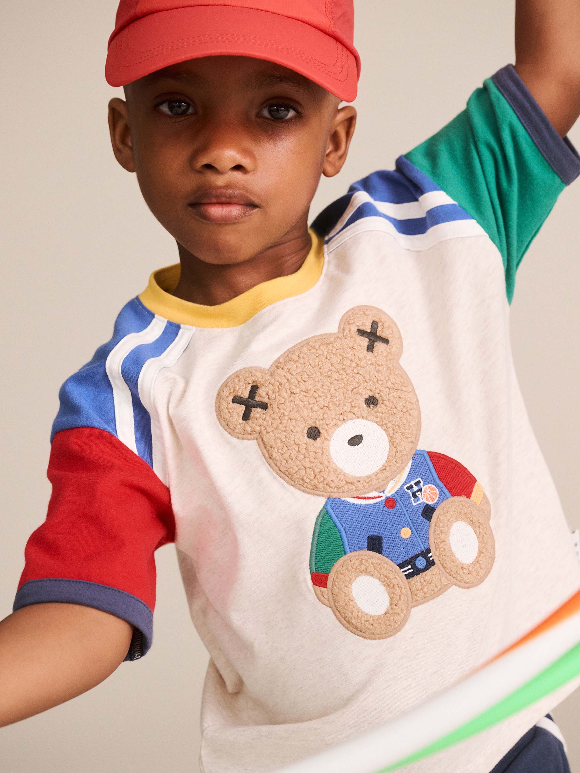 Sporty Colour Block Hux Tee T-SHIRT Huxbaby Shopify