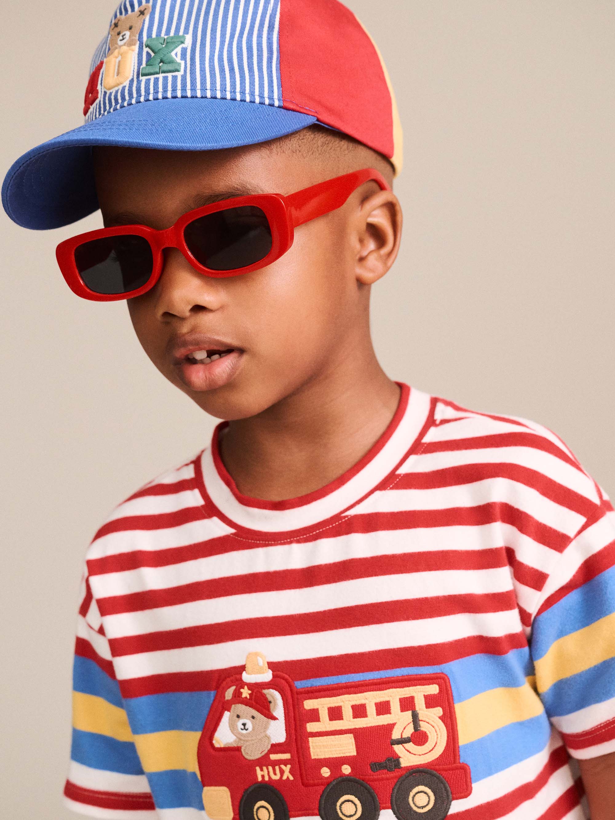 Fireman Hux Stripe Tee T-SHIRT Huxbaby Shopify