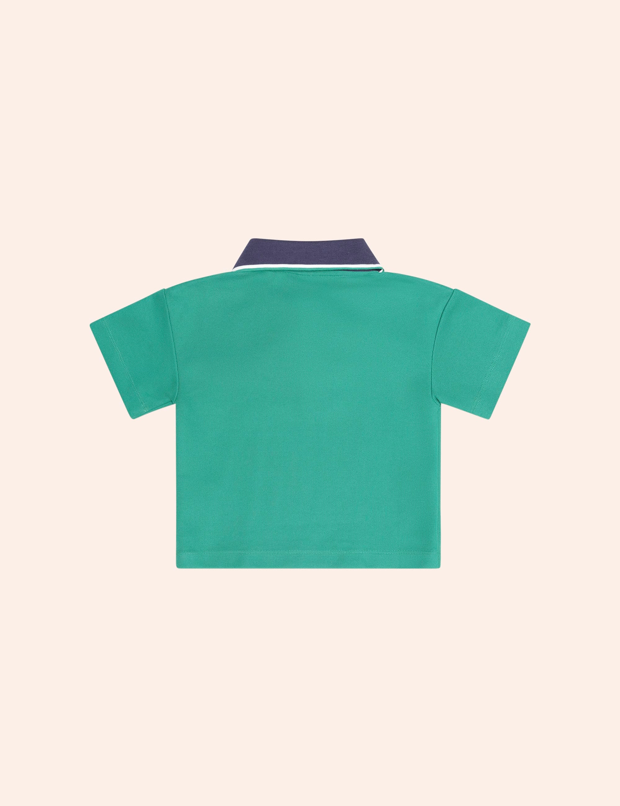 Collegiate Pique Polo TOP SL Huxbaby Shopify