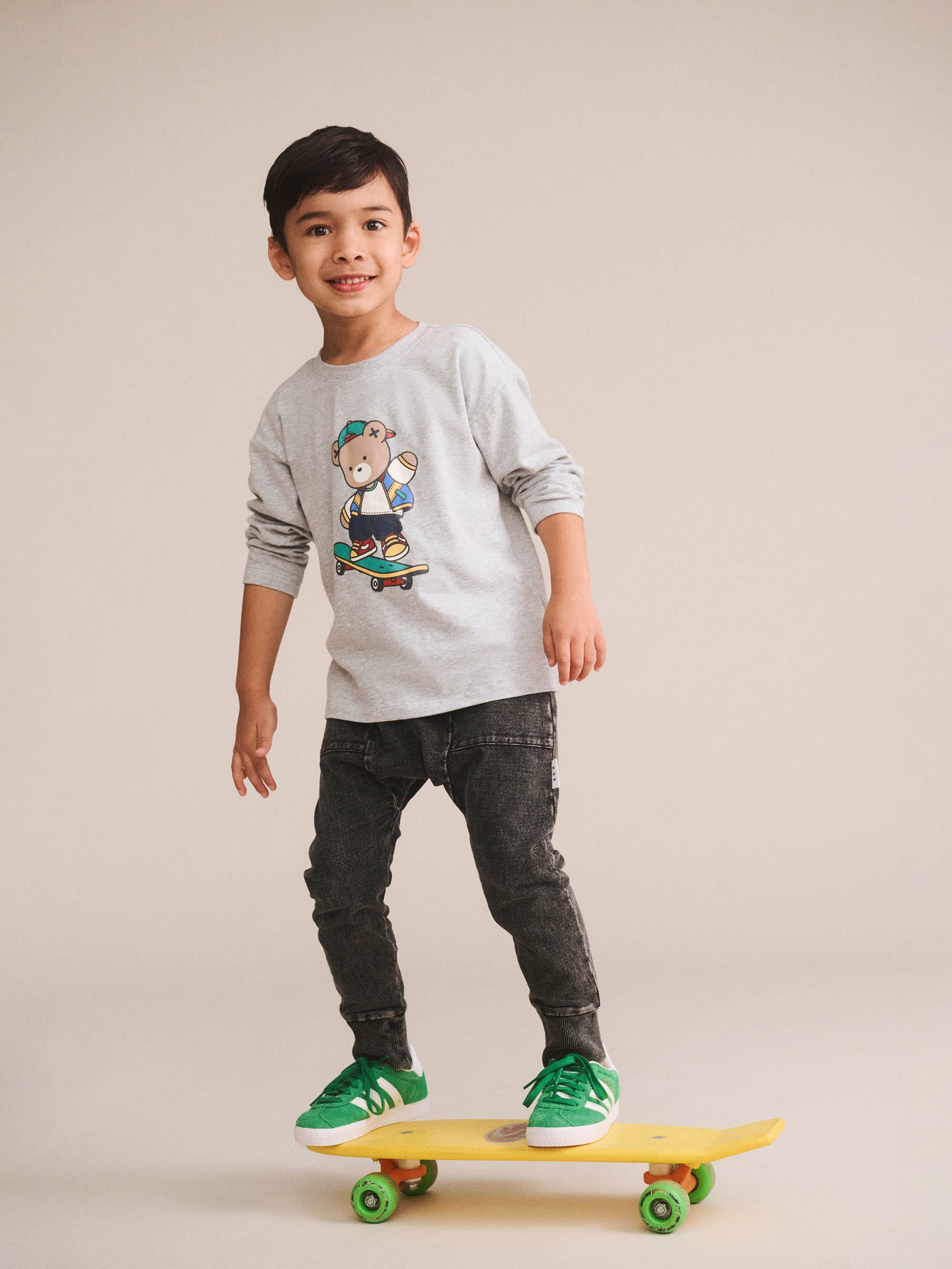 Skater Hux Top TOP LS Huxbaby Shopify