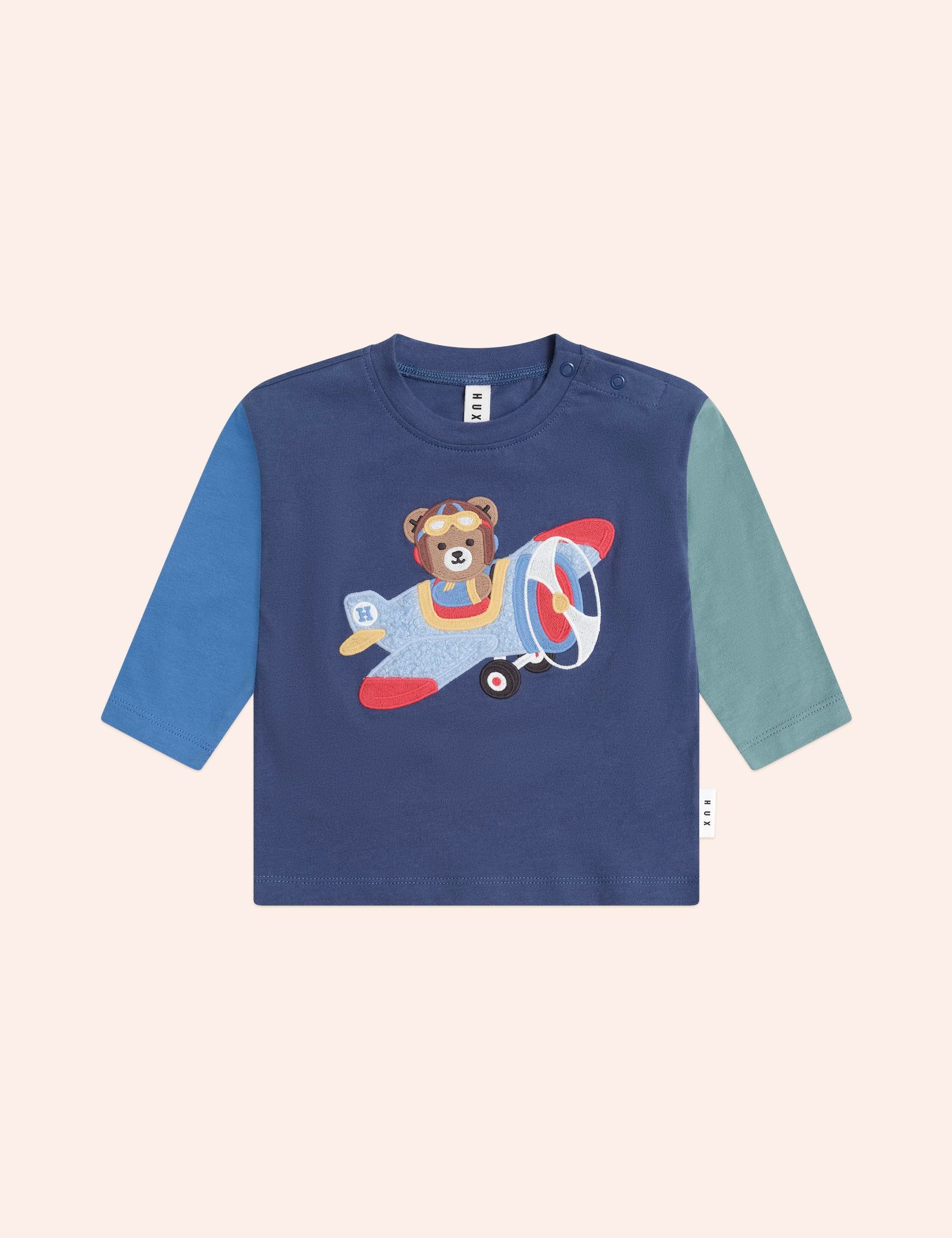 Aviator Huxbear Longsleeve Top TOP LS Huxbaby