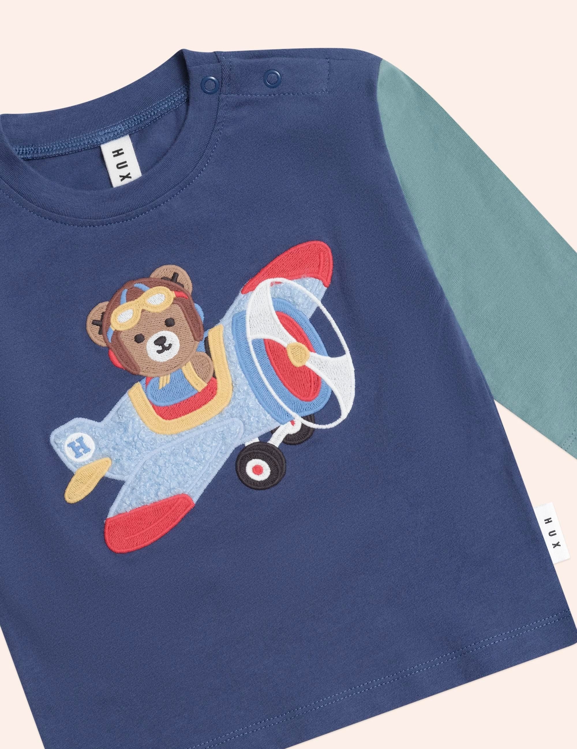 Aviator Huxbear Longsleeve Top TOP LS Huxbaby