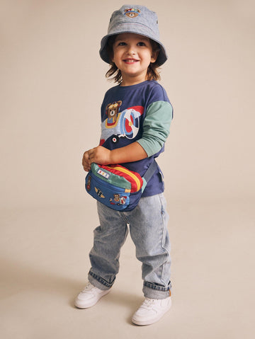 Aviator Huxbear Longsleeve Top TOP LS Huxbaby