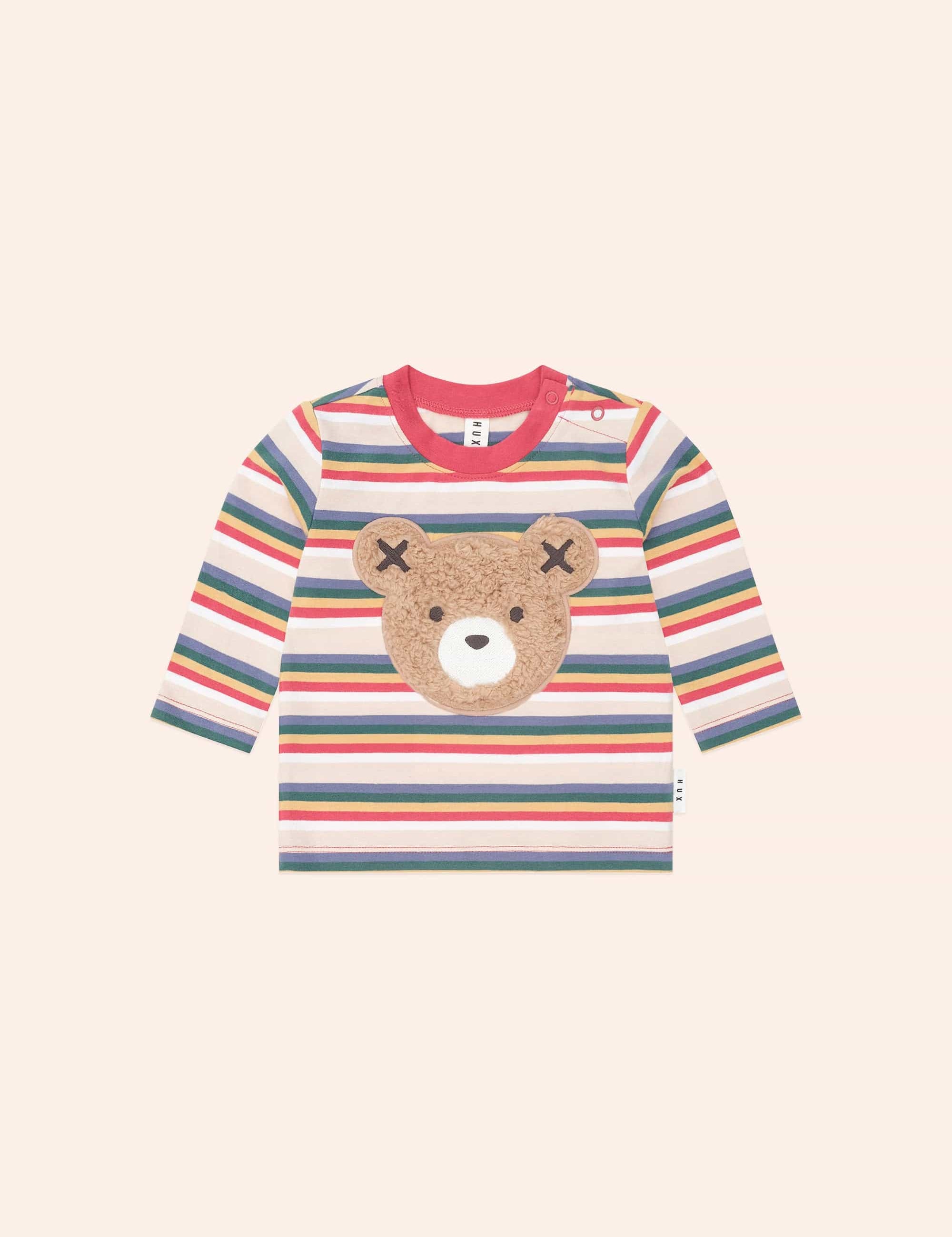 Vintage Stripe Huxbear Top TOP LS Huxbaby