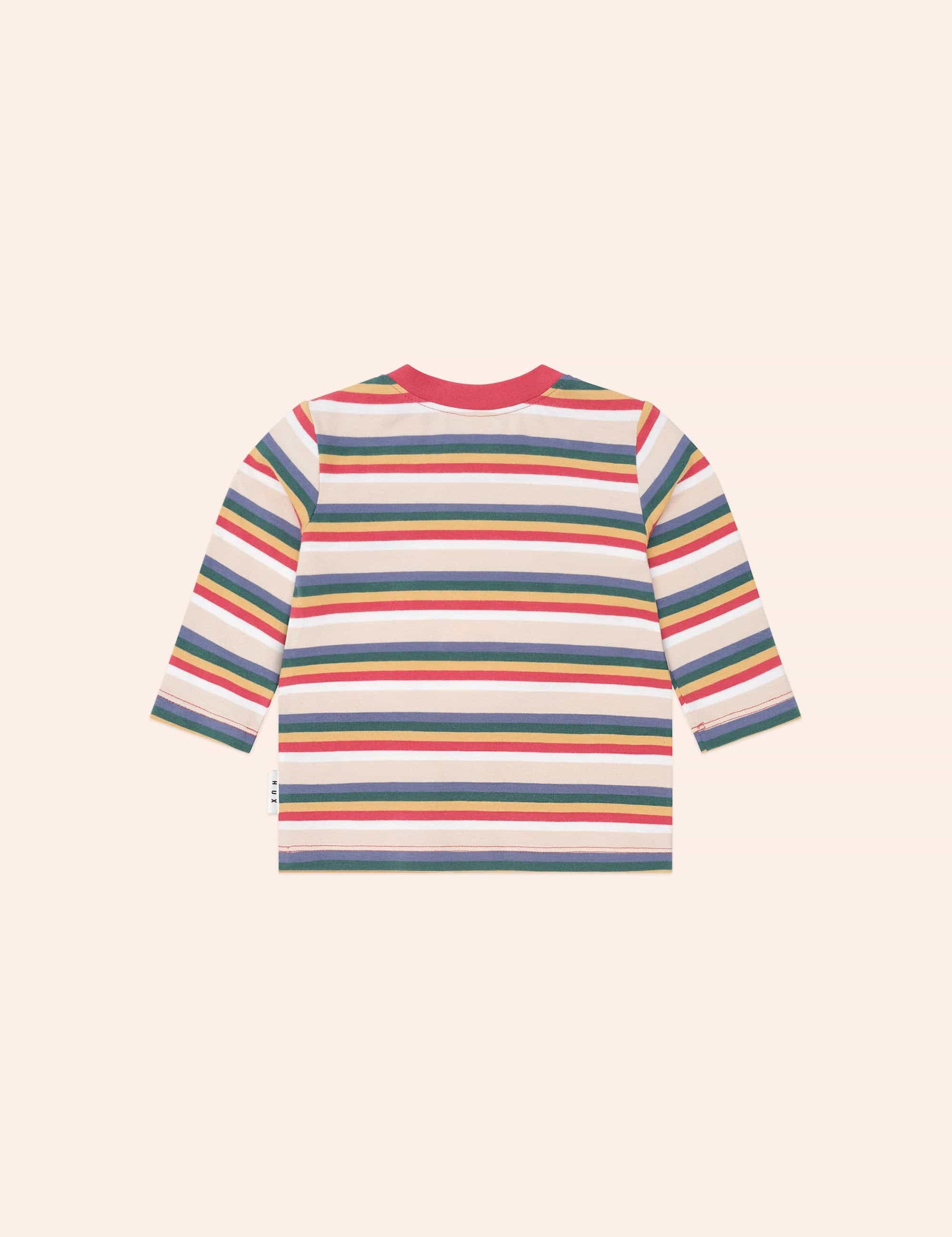 Vintage Stripe Huxbear Top TOP LS Huxbaby