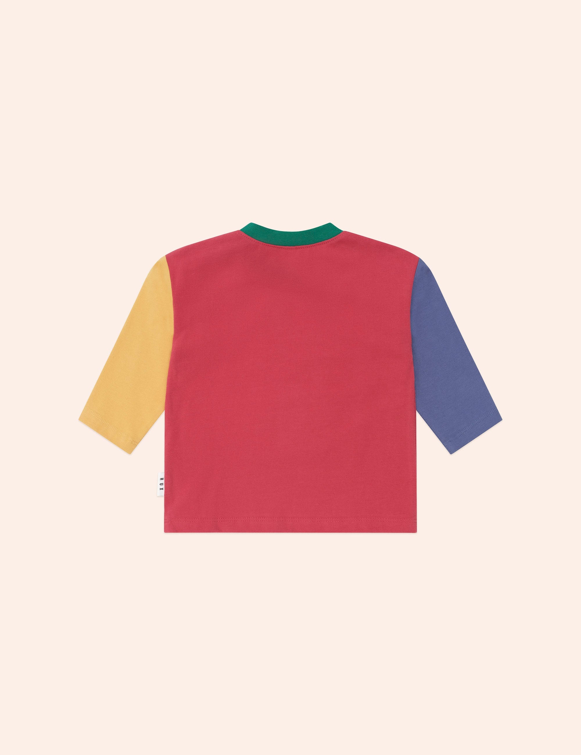 Colour Block Bunny Top TOP LS Huxbaby