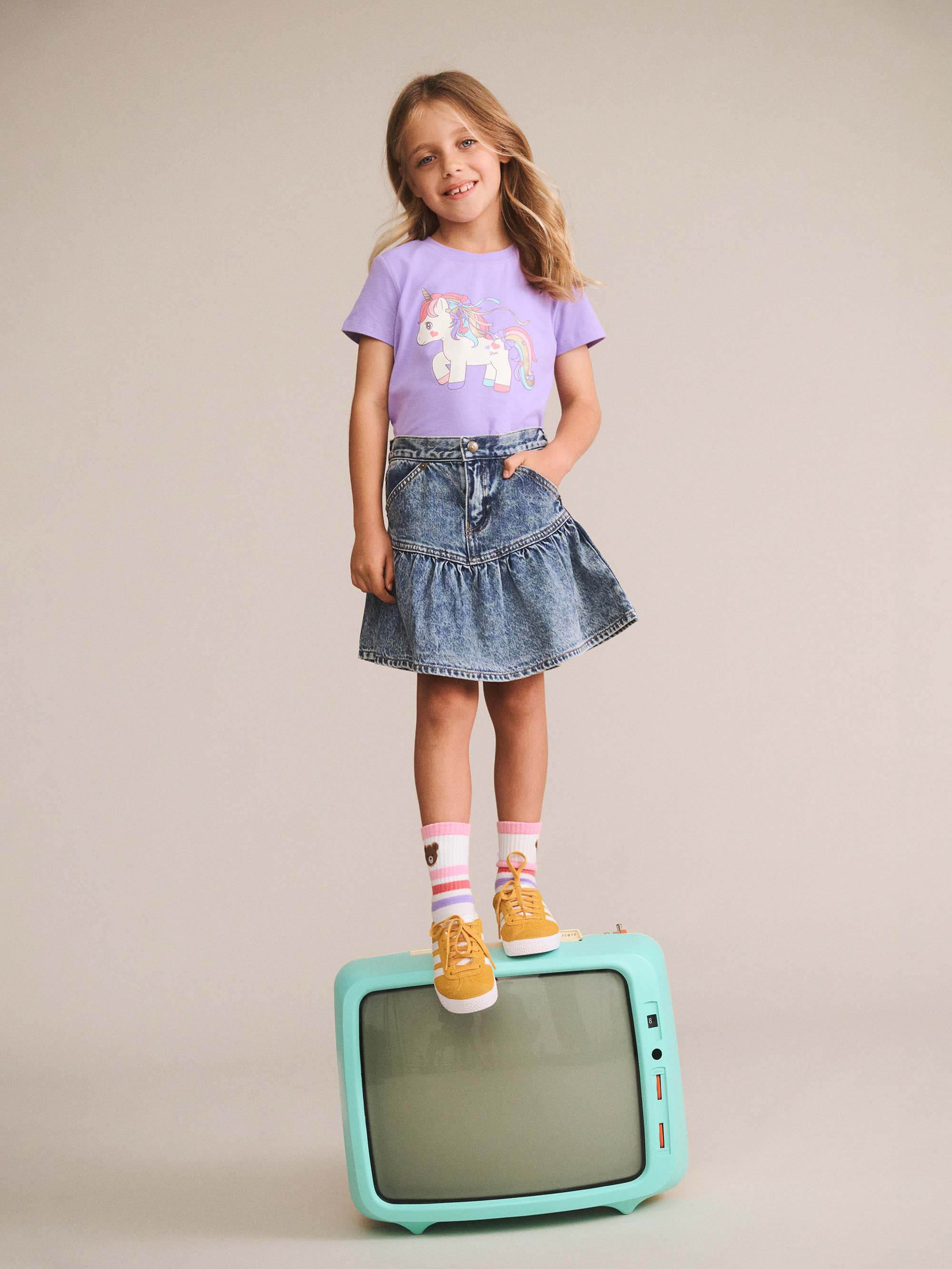 Magical Unicorn Tee SL TOP Huxbaby Shopify