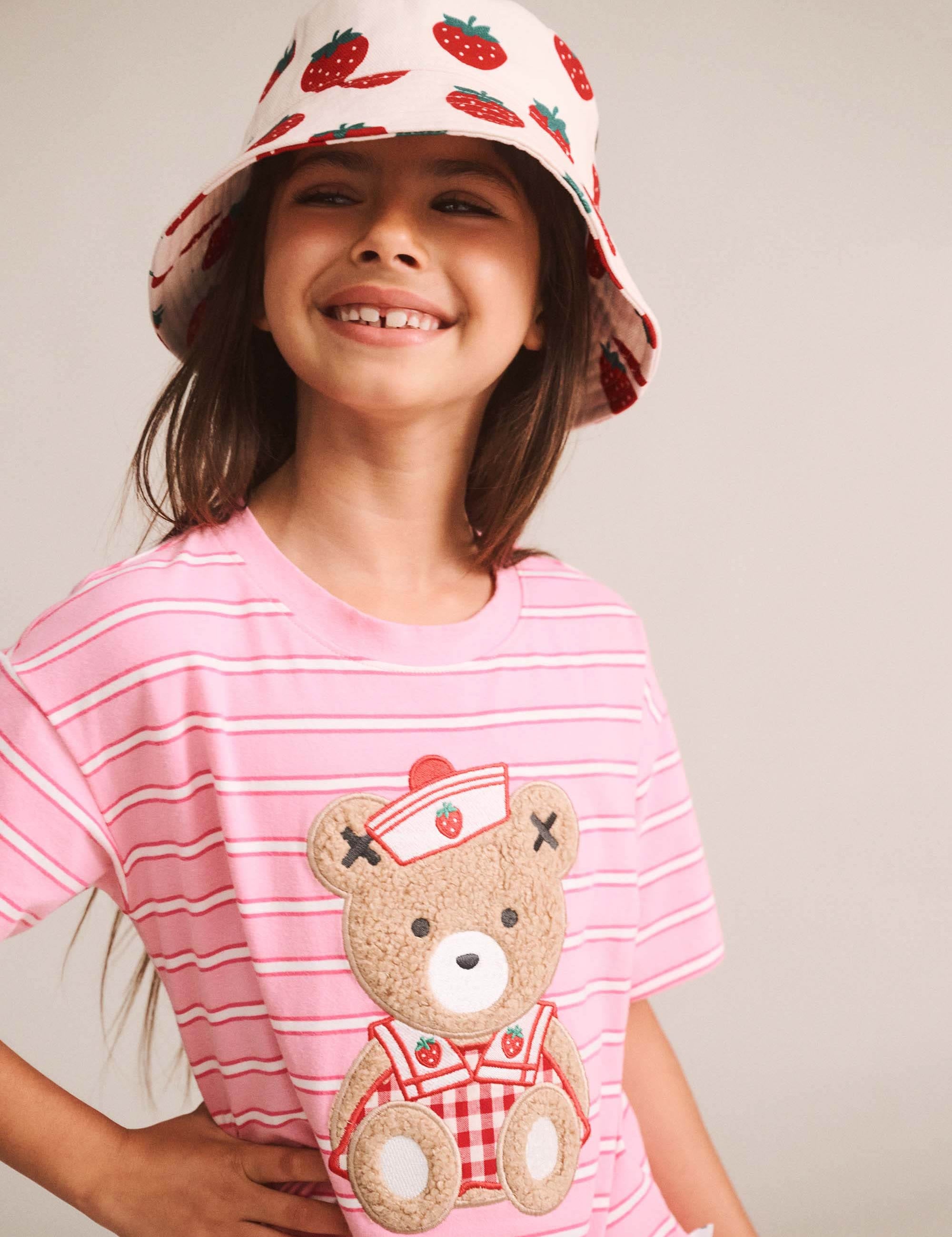 Nautical Huxette Slouchy Tee SL TOP Huxbaby Shopify