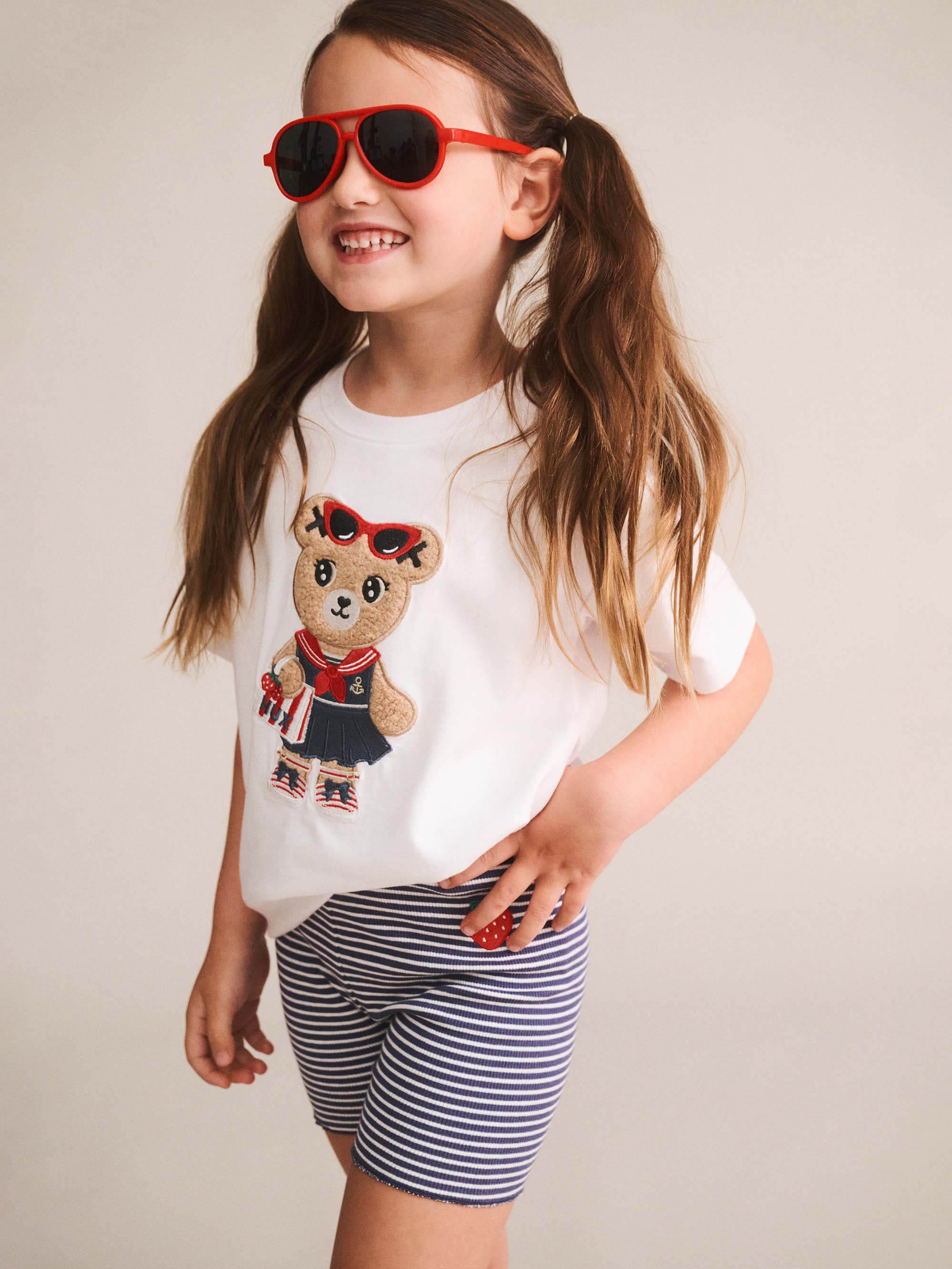 Nautical Vacay Huxette Slouchy Tee SL TOP Huxbaby Shopify