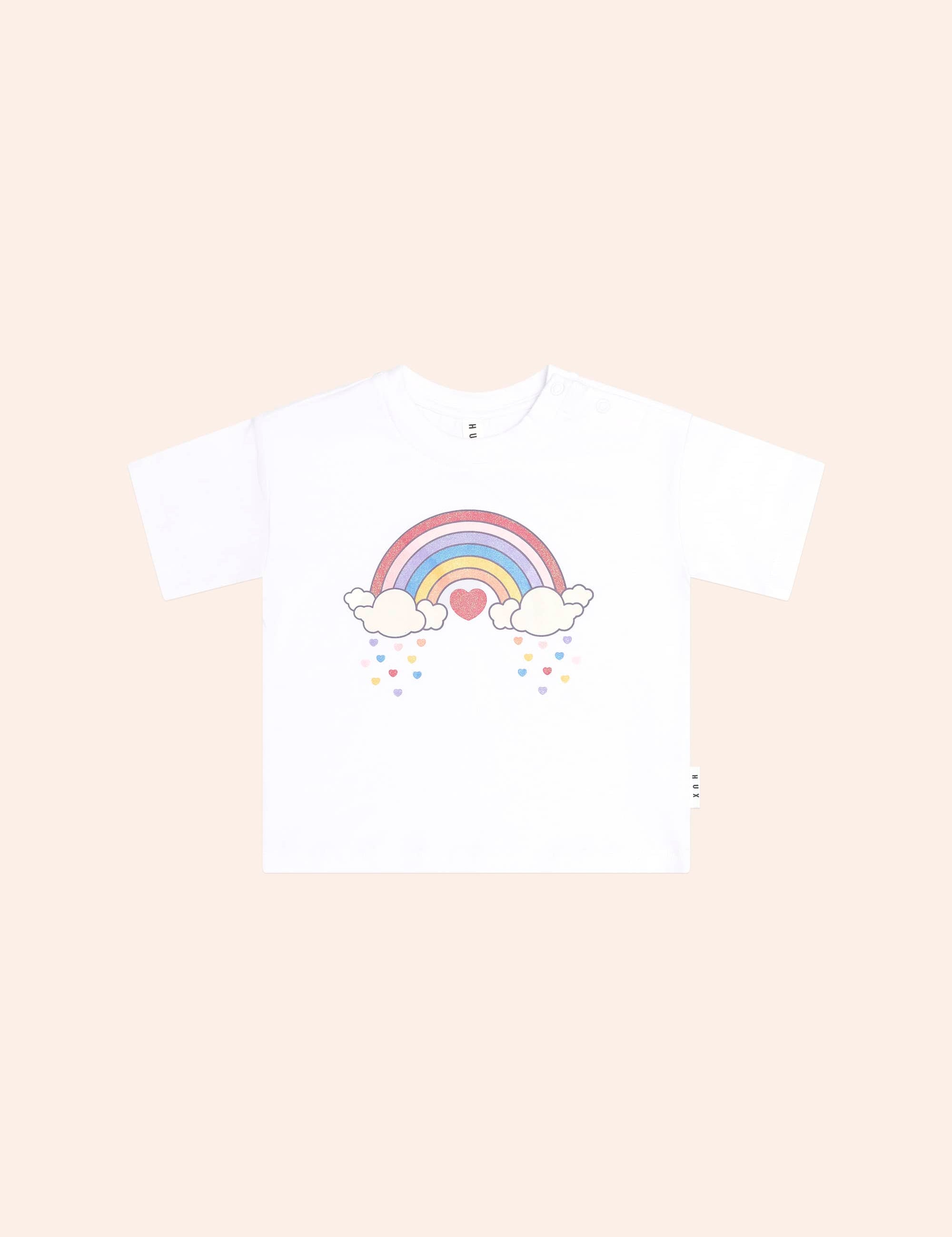 Magical Rainbow Slouchy Tee SL TOP Huxbaby Shopify