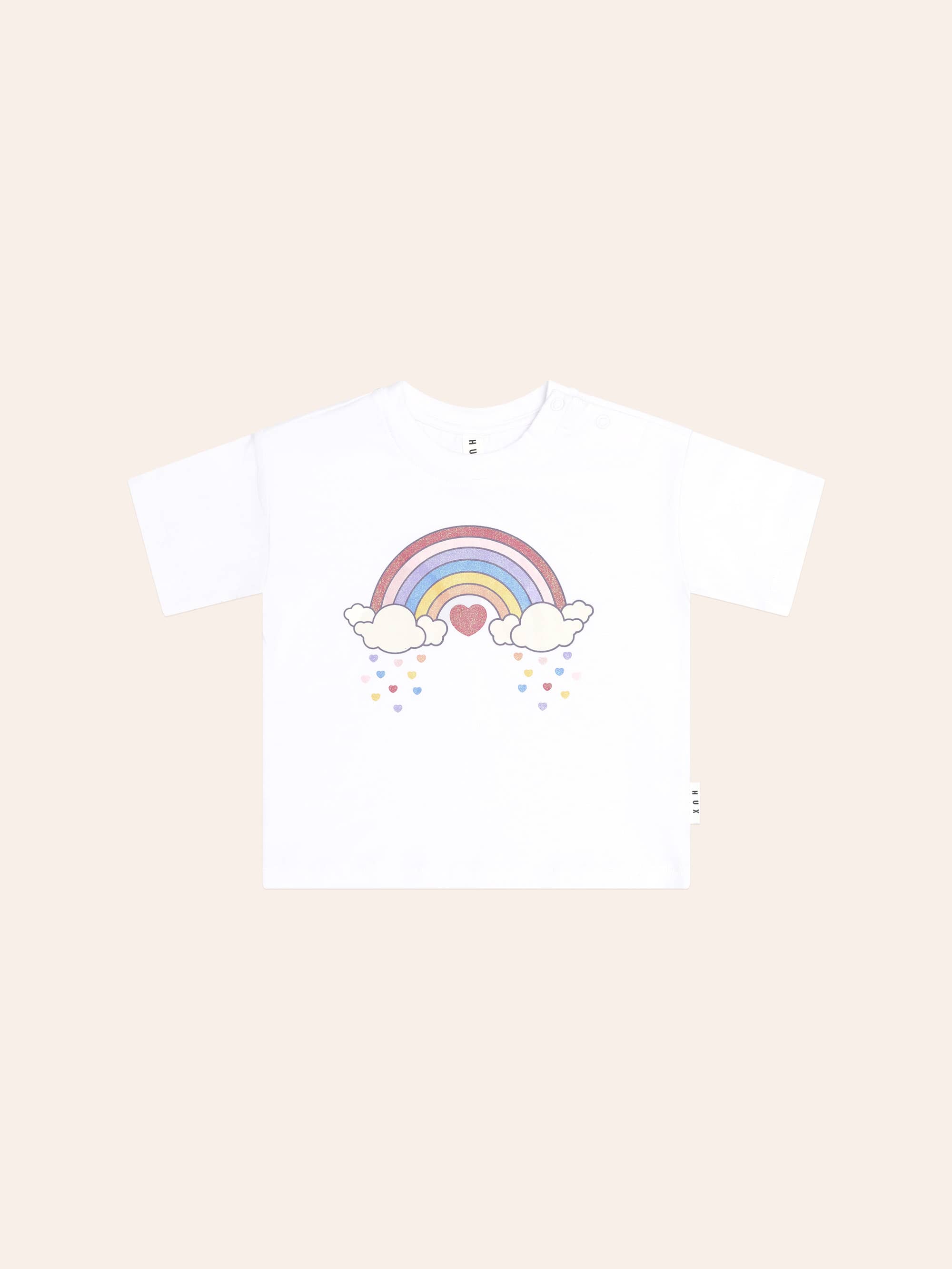 Magical Rainbow Slouchy Tee SL TOP Huxbaby Shopify