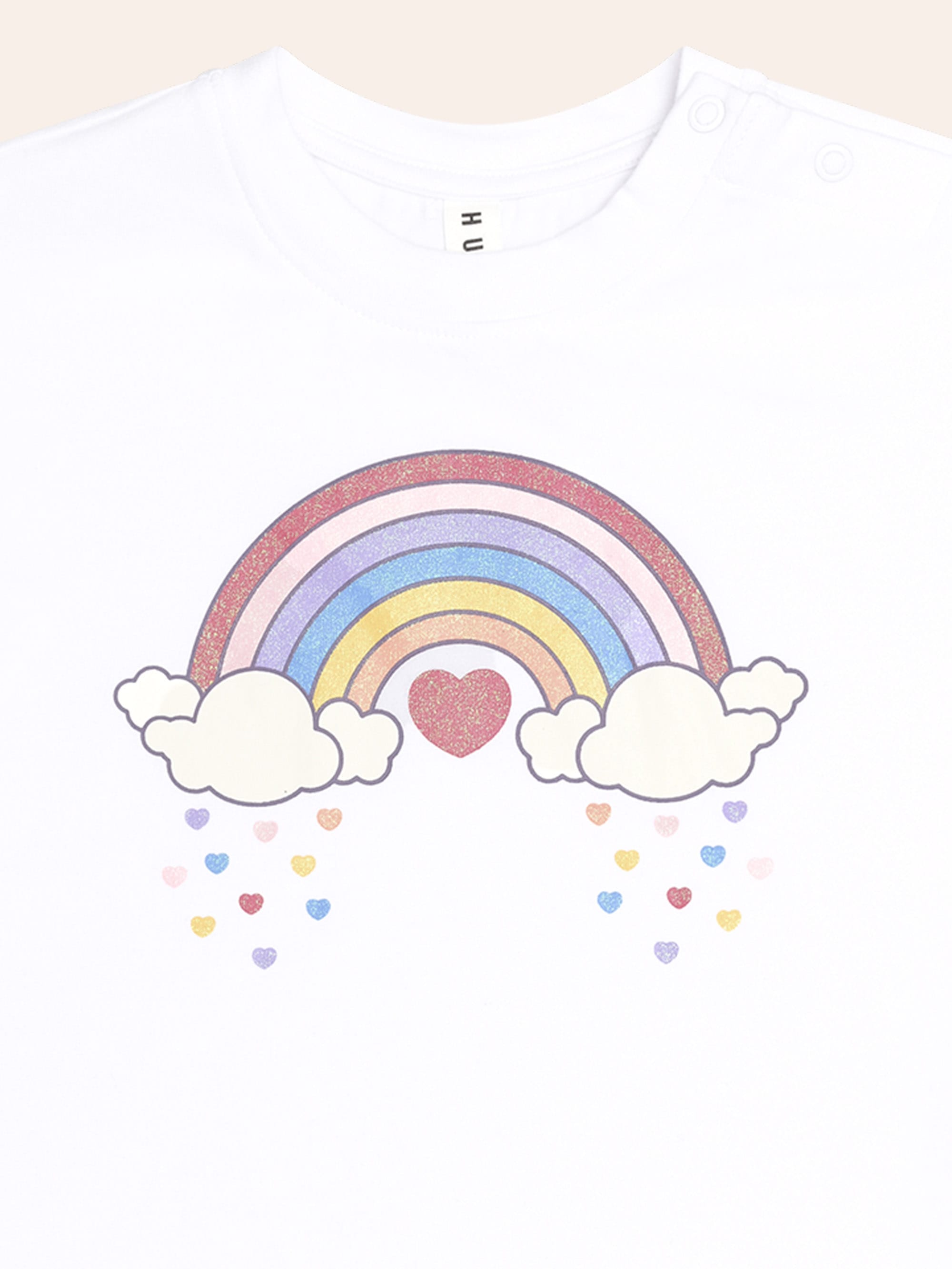 Magical Rainbow Slouchy Tee SL TOP Huxbaby Shopify
