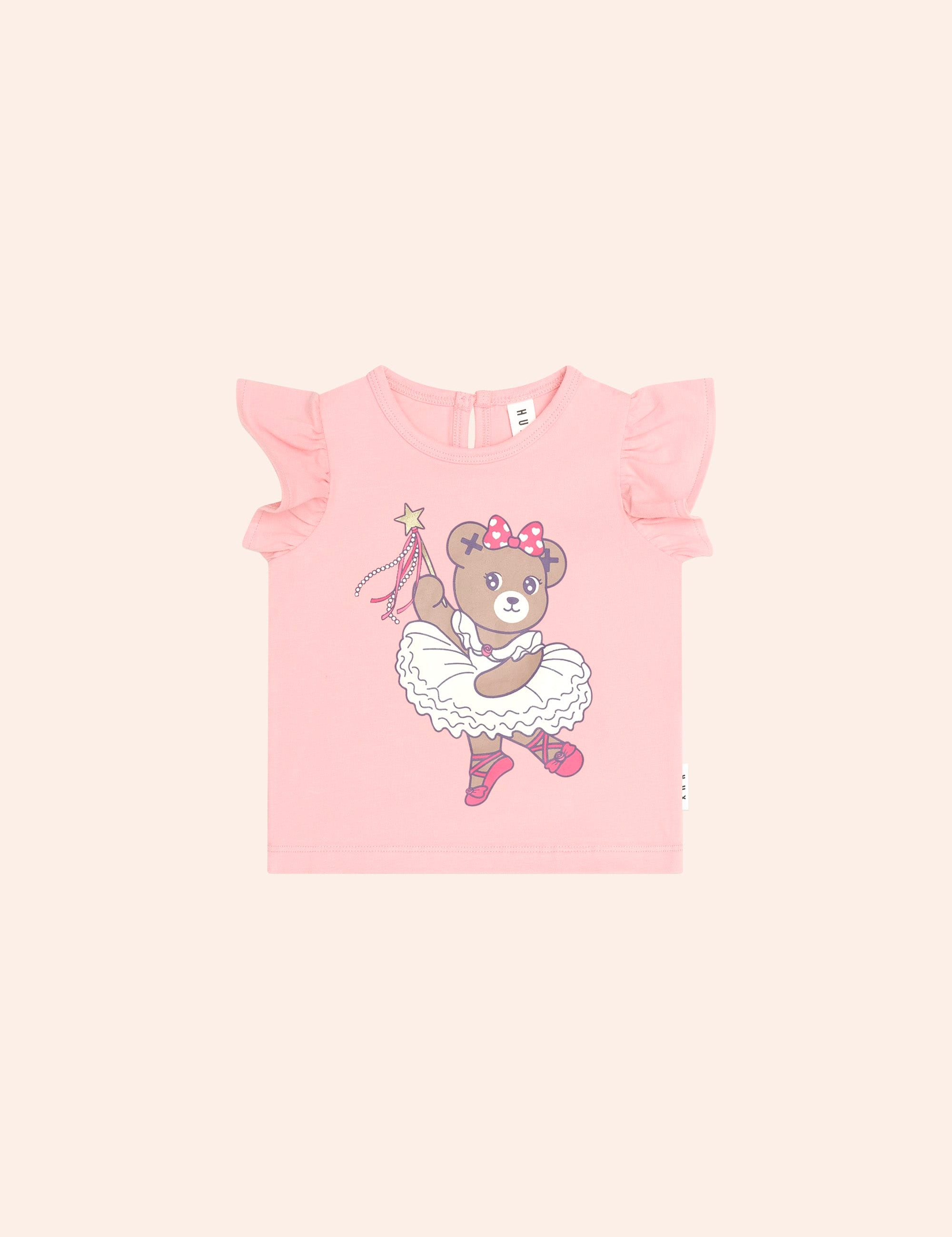 Ballerina Huxette Frill Tee SL TOP Huxbaby Shopify