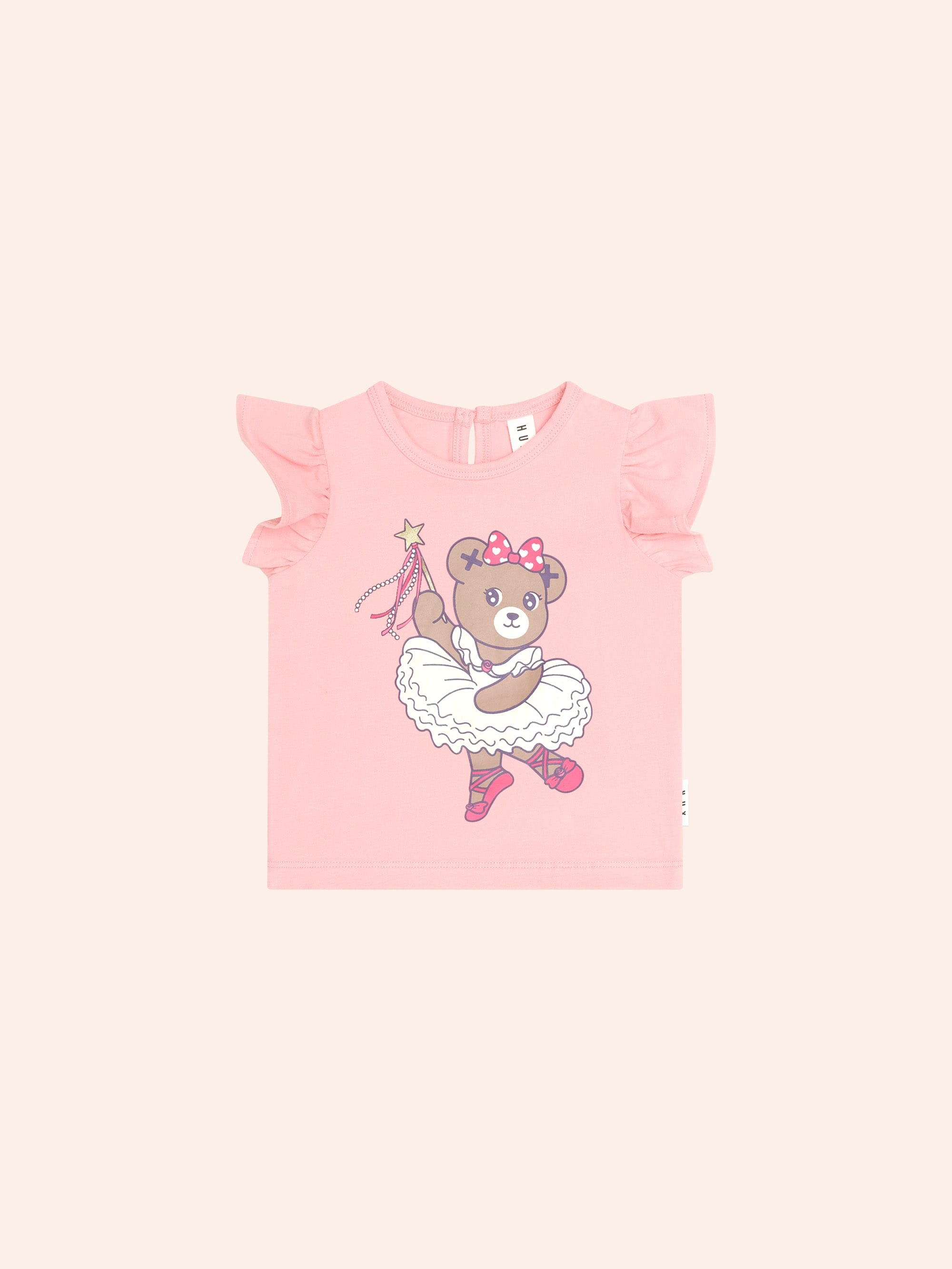 Ballerina Huxette Frill Tee SL TOP Huxbaby Shopify