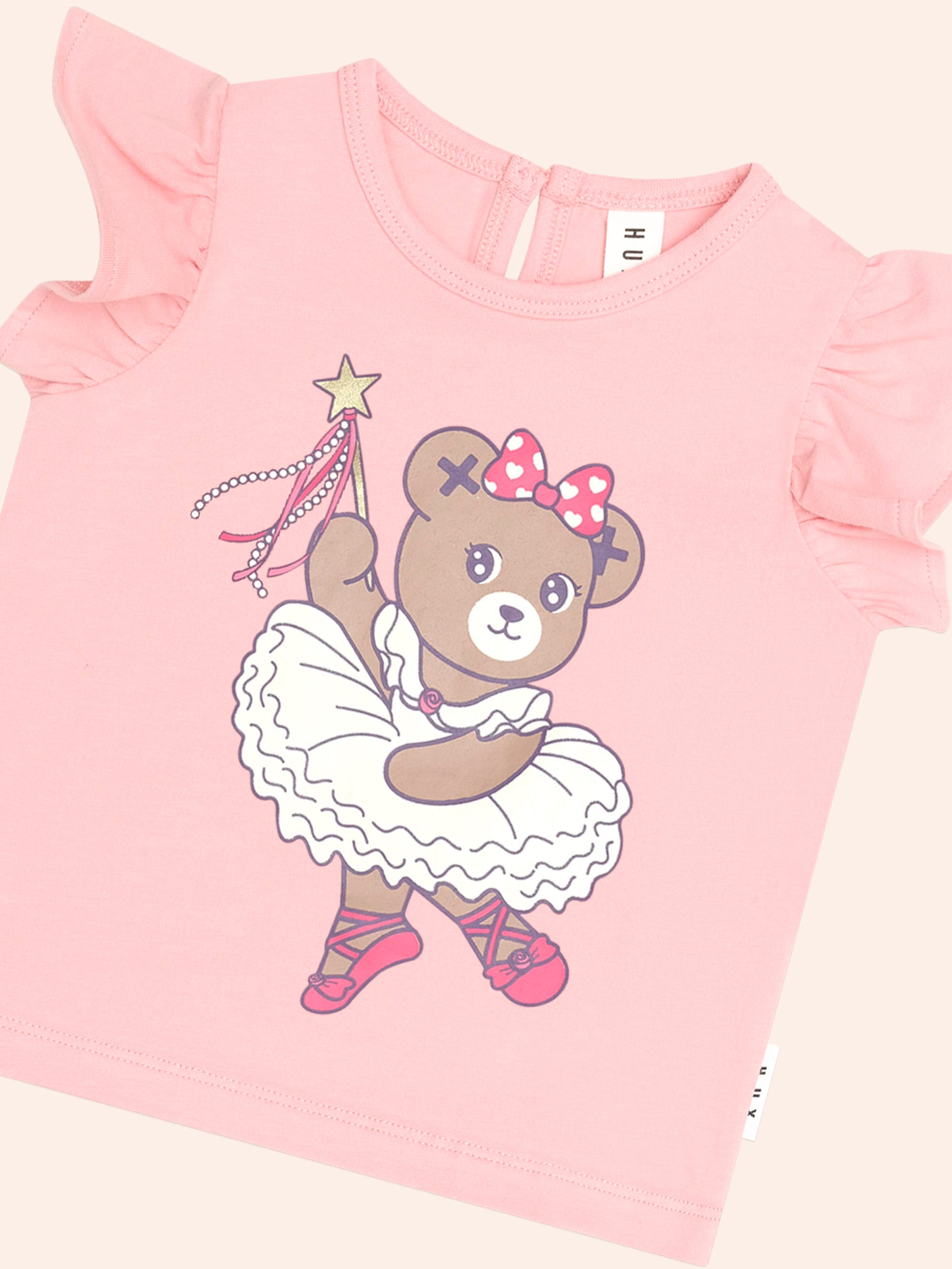 Ballerina Huxette Frill Tee SL TOP Huxbaby Shopify