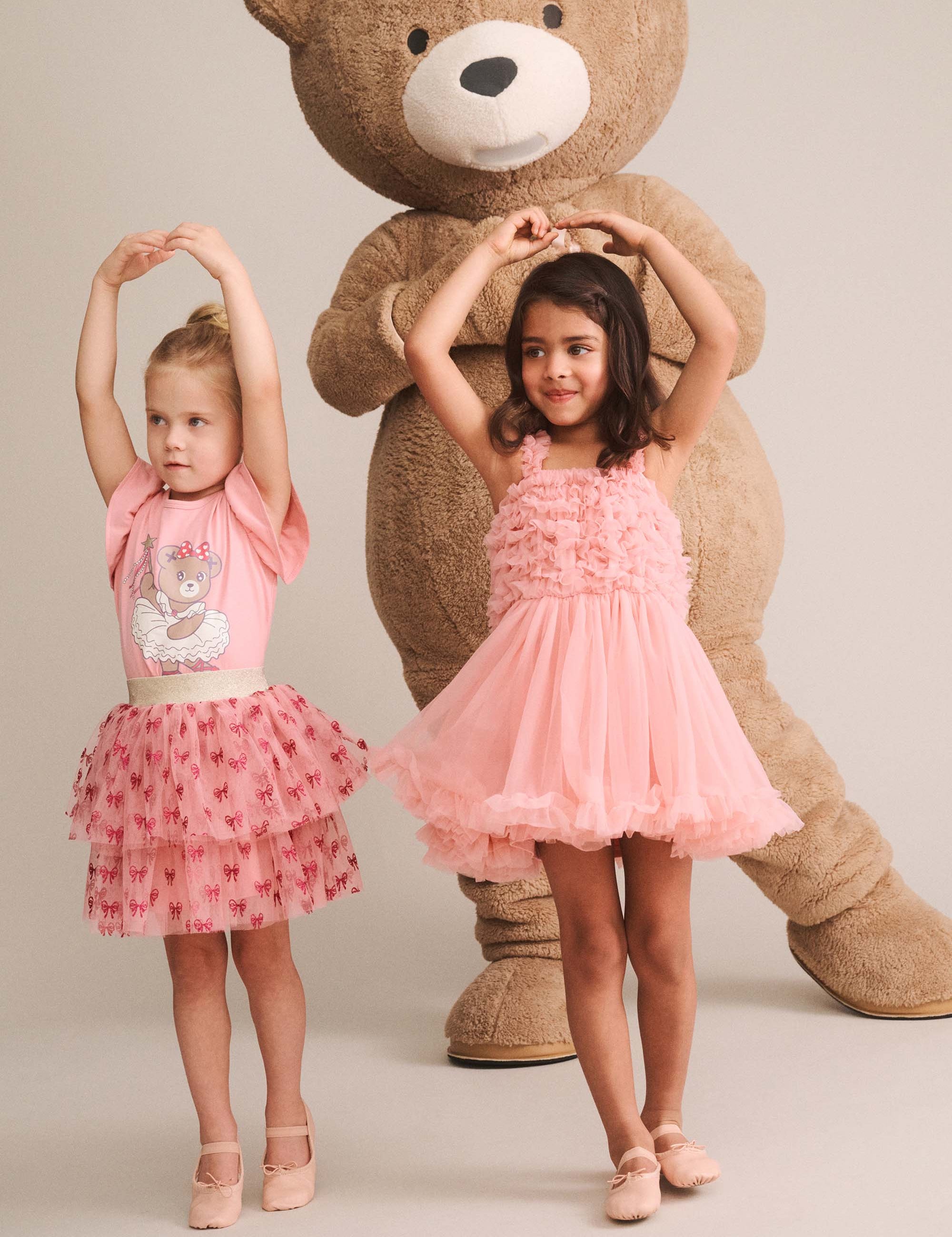 Ballerina Huxette Frill Tee SL TOP Huxbaby Shopify