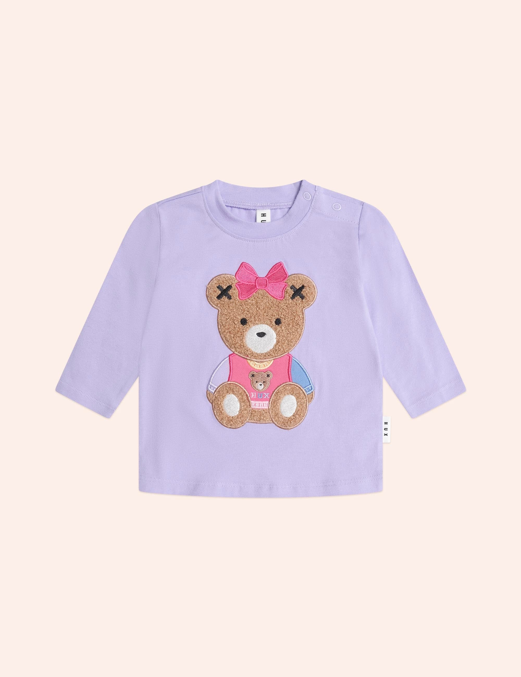 Varsity Huxette Top TOP LS Huxbaby