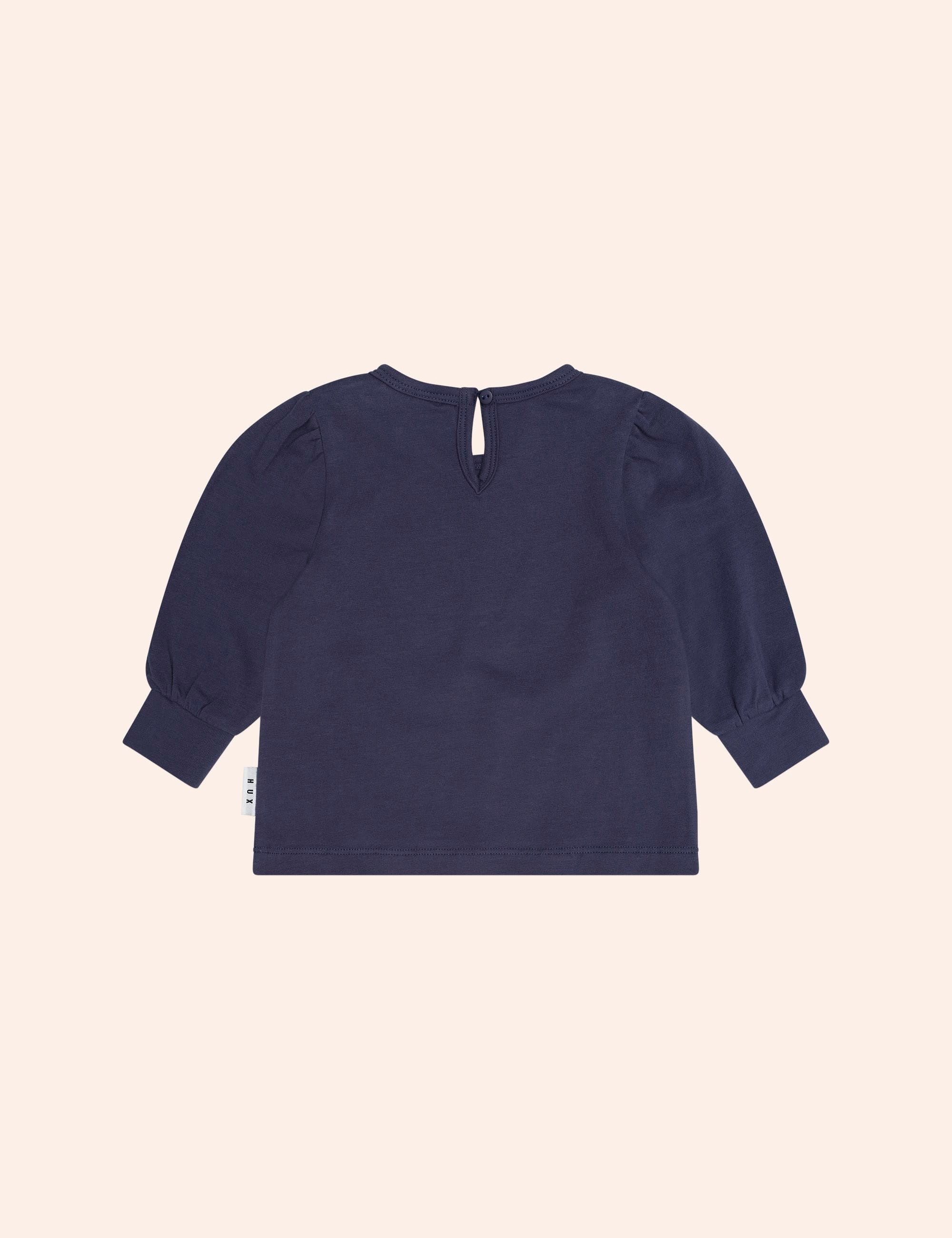 Strawberry Bow Puff Slv Top TOP LS Huxbaby Shopify